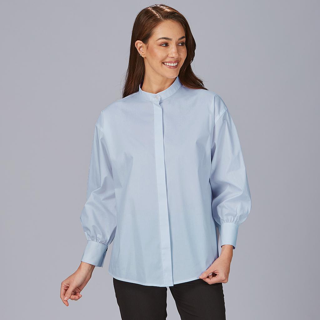 GARY'S Shirts Chemise Maddalena Femme Noire Oversize