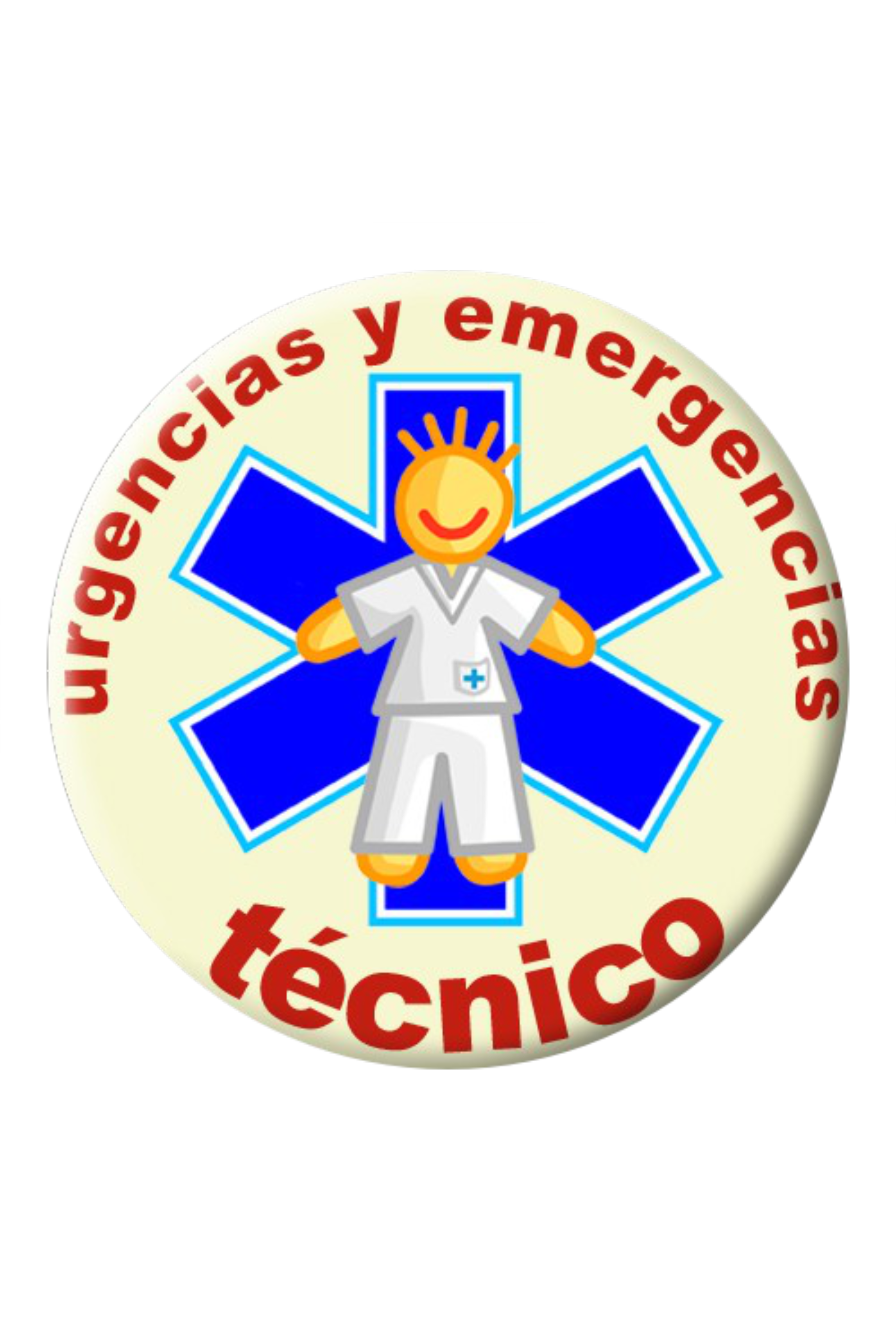 Enfermania Regalos Chapa TES badge ambulancier 38 mm