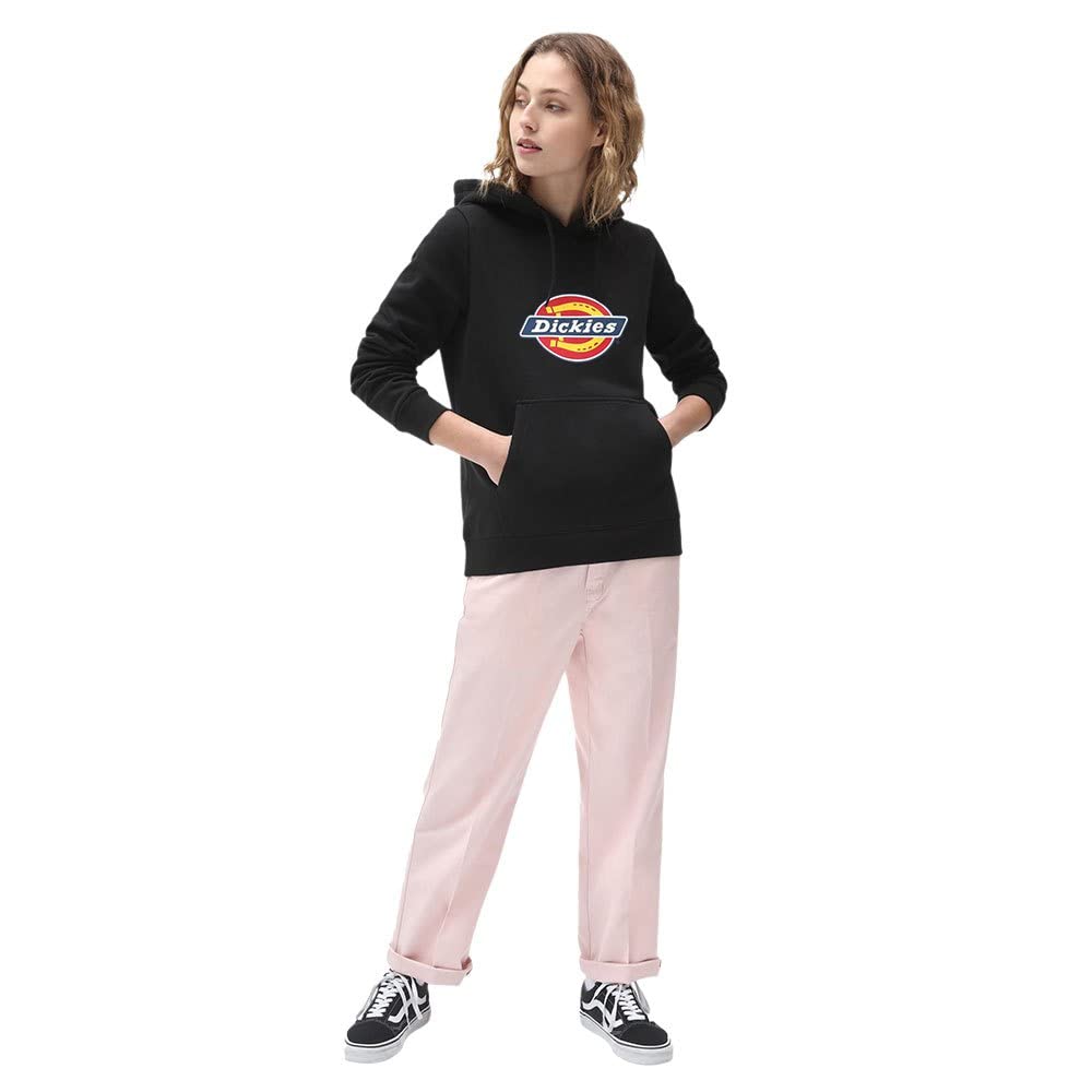 Dickies Icon Logo sweat capuche femme noir L polaire