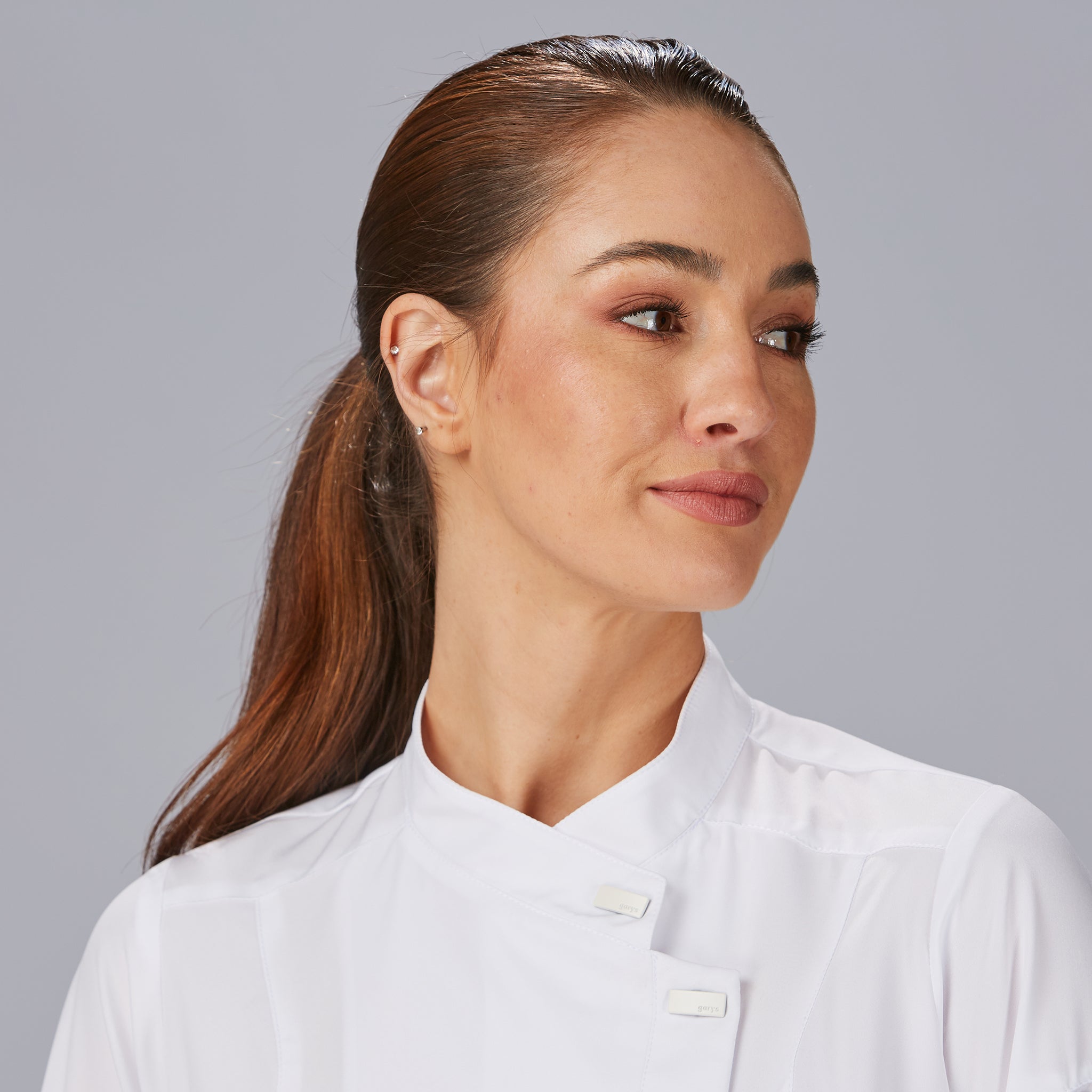 GARY'S Tejada veste cuisine femme blanche respirante