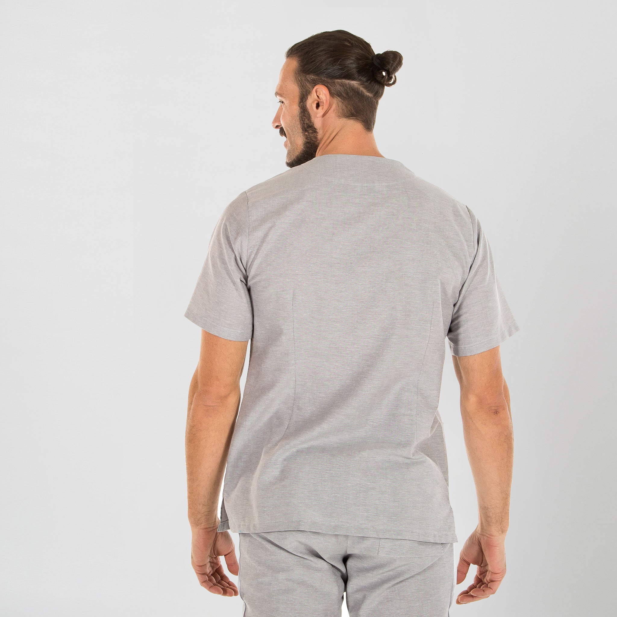 Gary's Blouses André blouse homme gris perle M