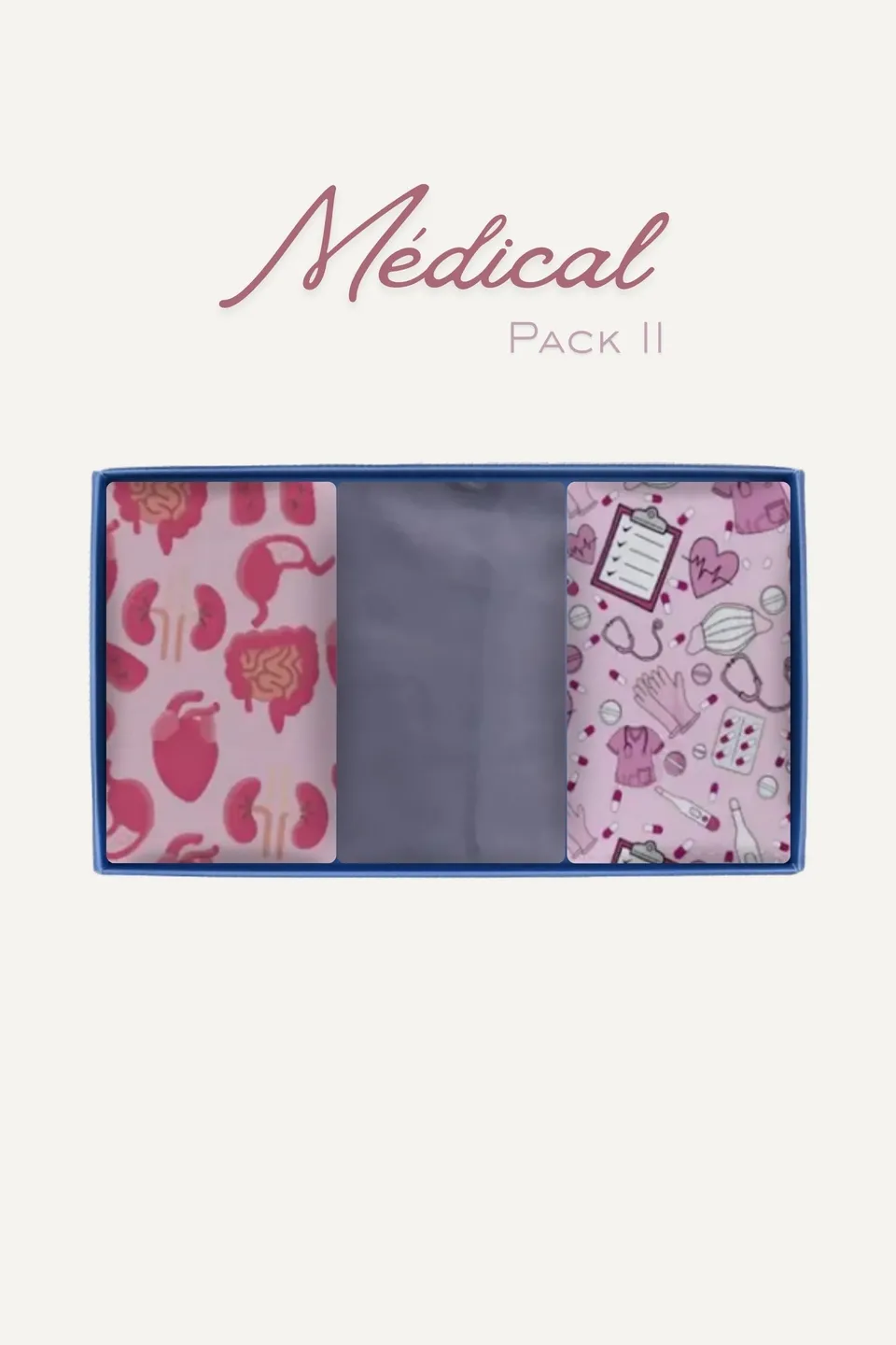 Aelin Paris Pack 3 calots bloc Iconique Classique Uni