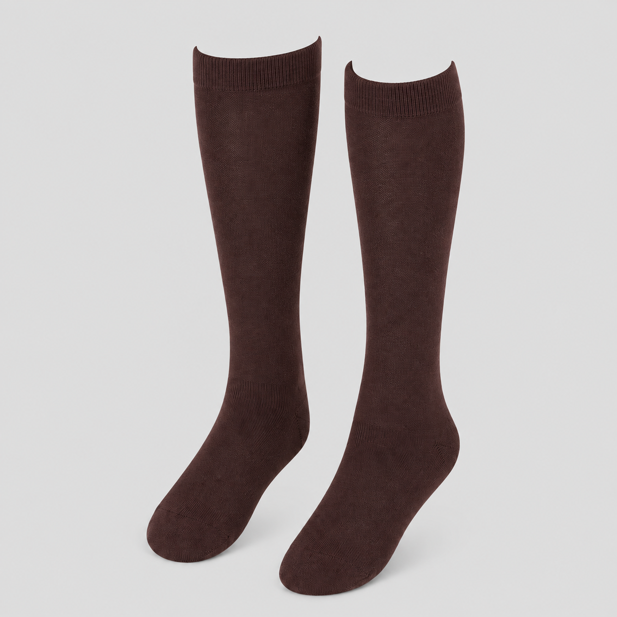 GARY'S mi-bas unis bordeaux vert marron chaussettes école