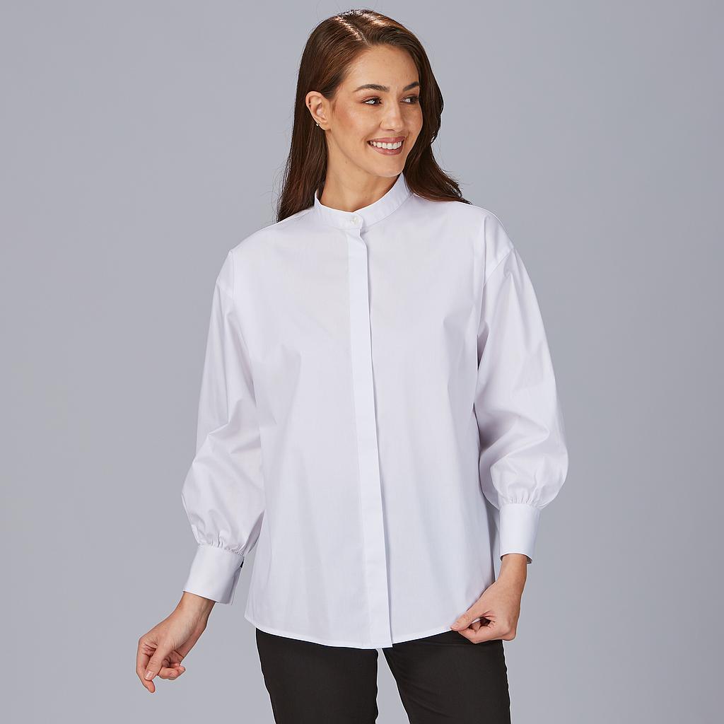 GARY'S Shirts Chemise Maddalena Femme Noire Oversize