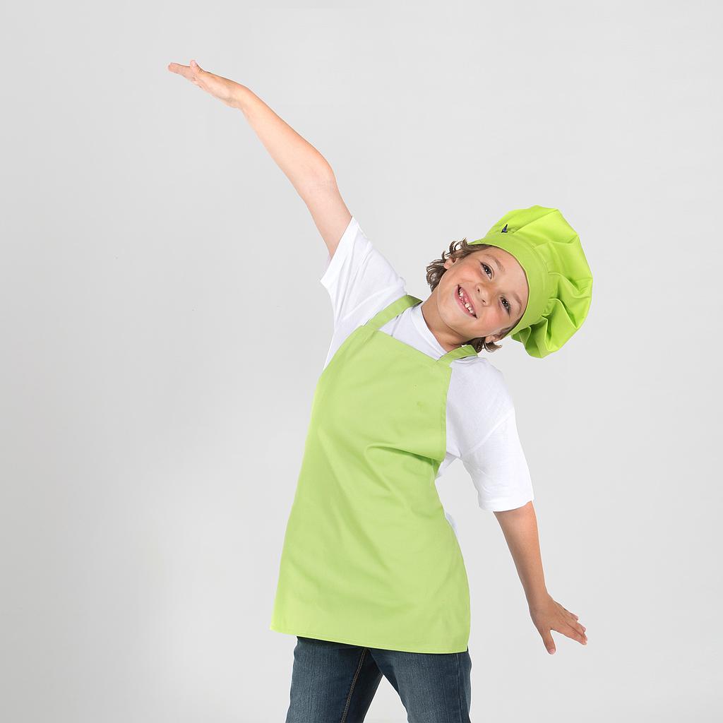 Gary's Children tablier enfant bavette turquoise sans poche