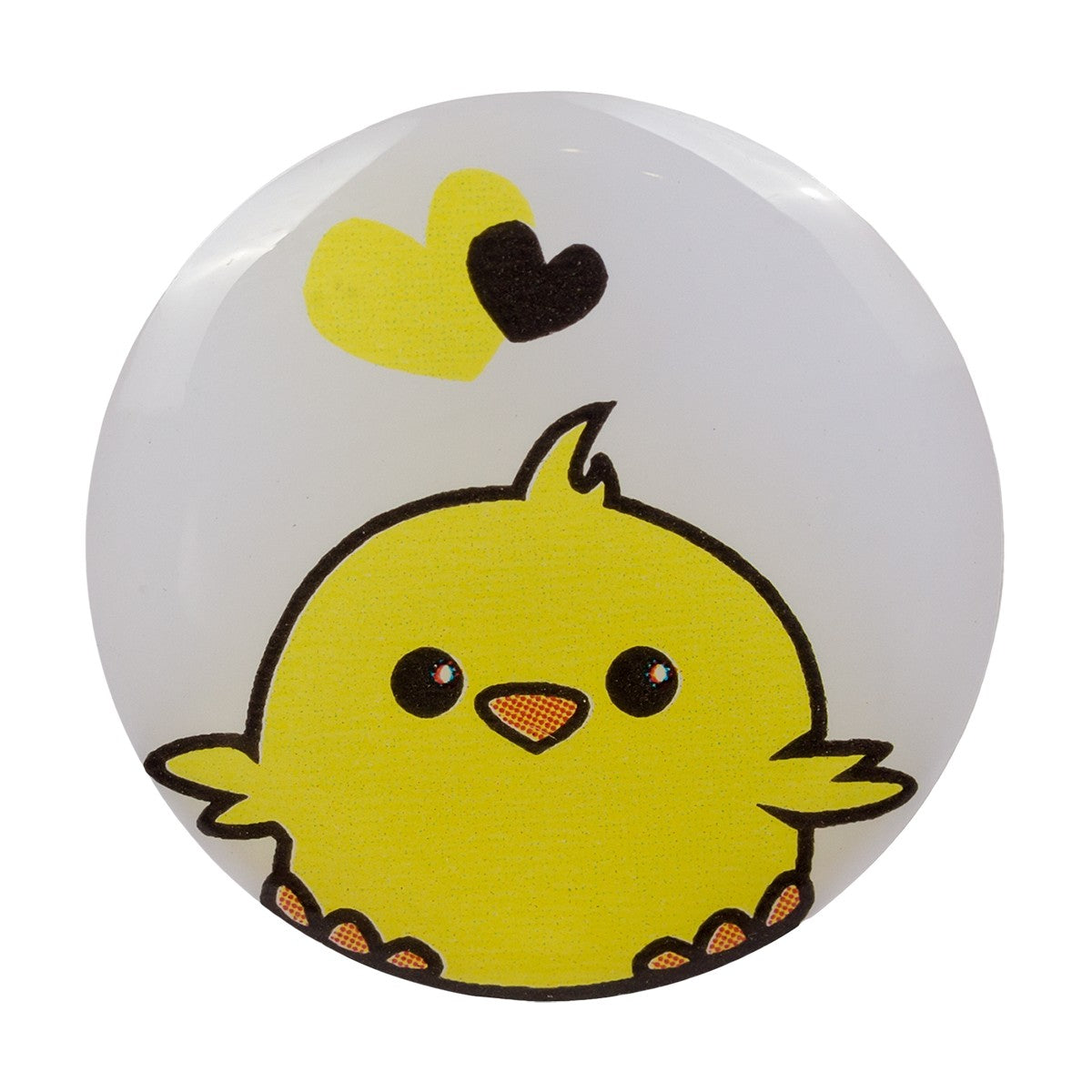 Enfermania enrouleur badge plastique orange 75 cm