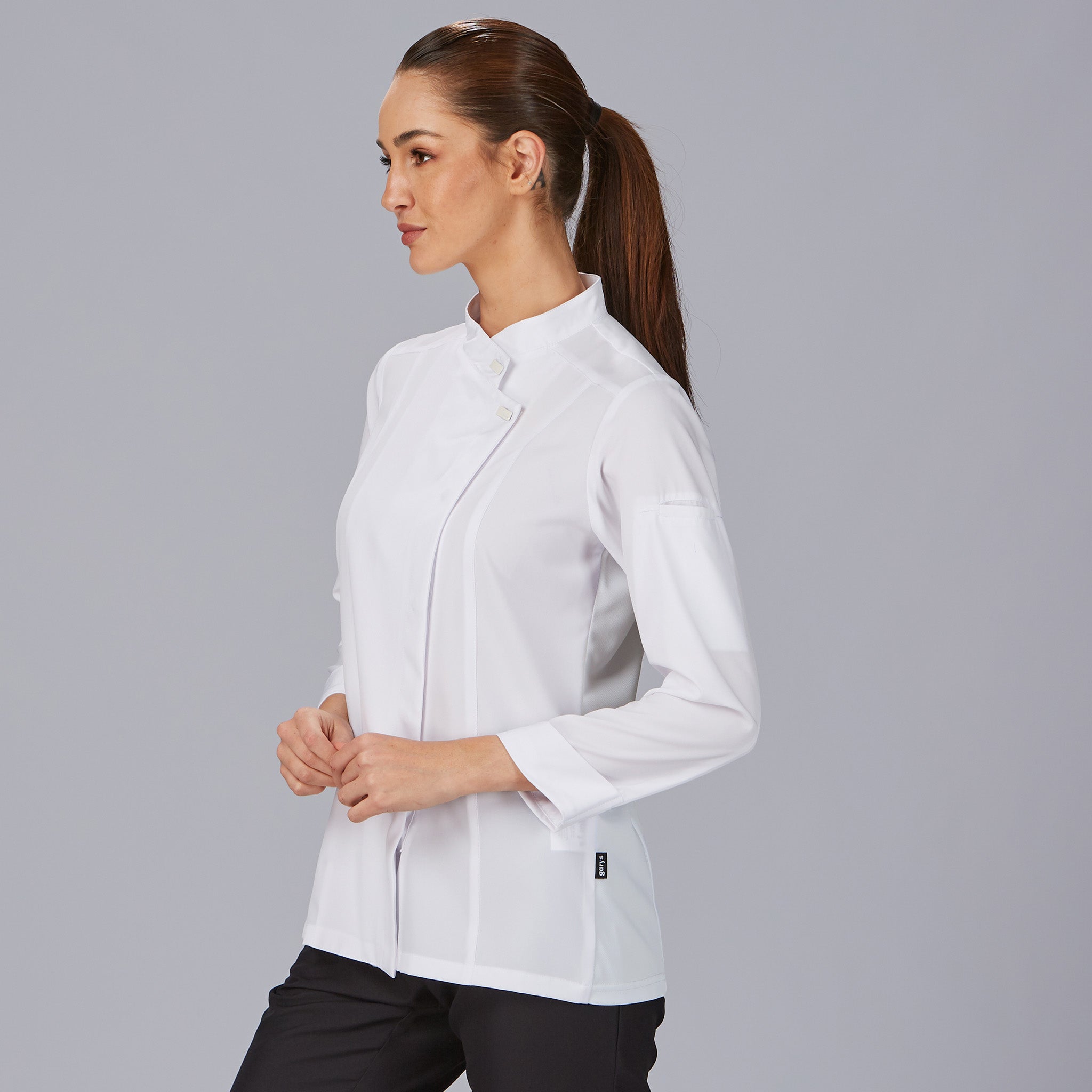 GARY'S Tejada veste cuisine femme blanche respirante
