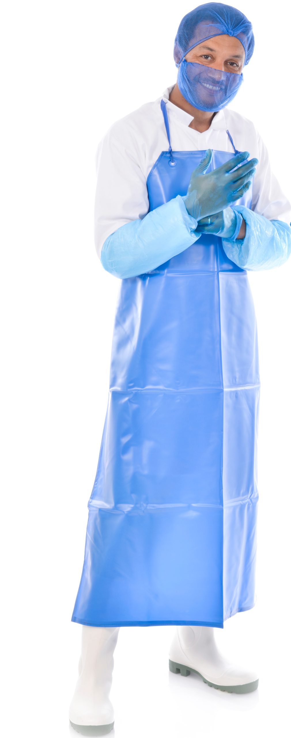 Lion Haircare 60006 tablier PVC long anti-éclaboussures