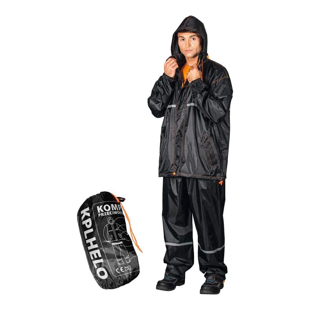 Reis KPLHELOBPL ensemble pluie noir/orange taille L