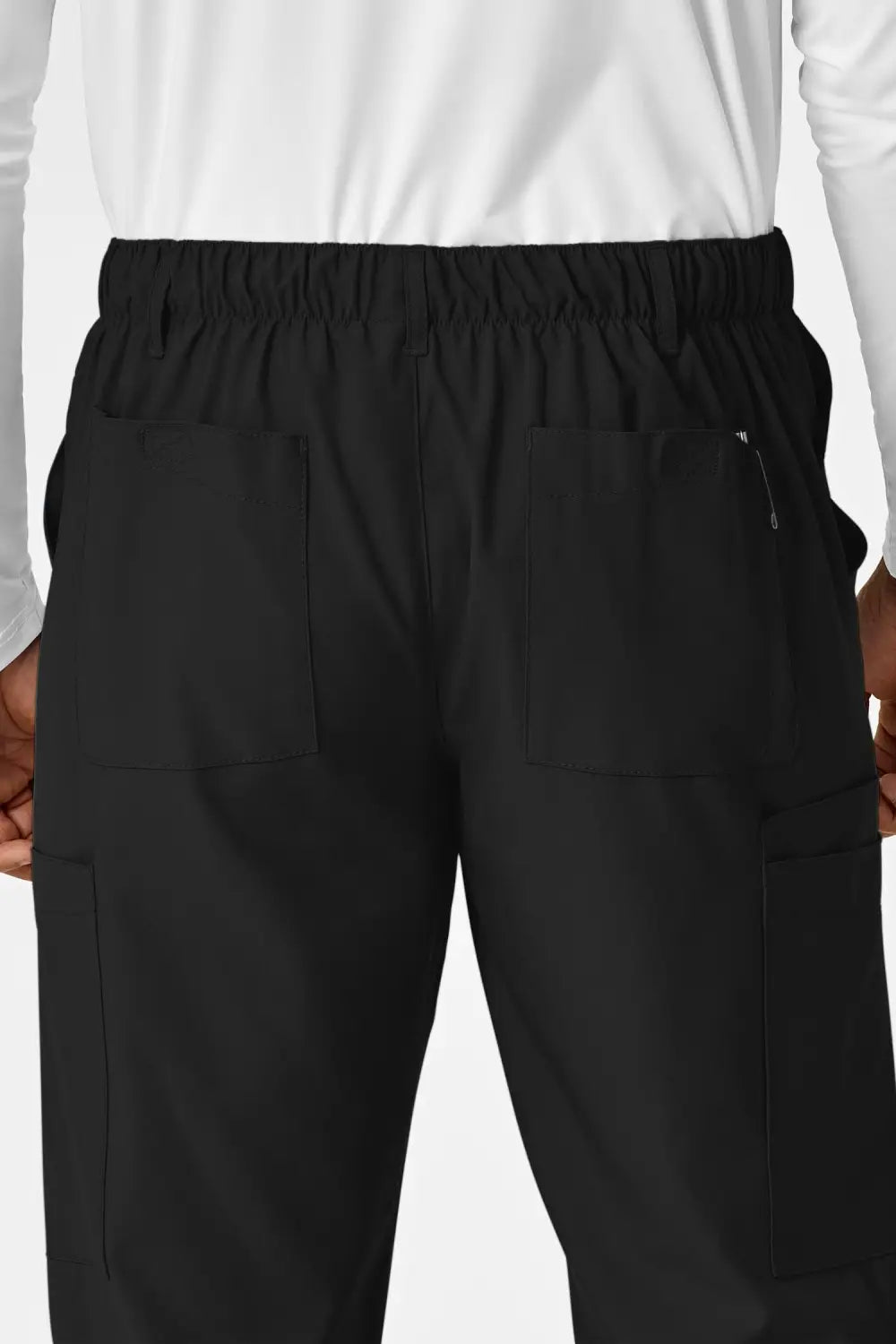 Aelin LUCA W123 pantalon de bloc homme noir microfibre