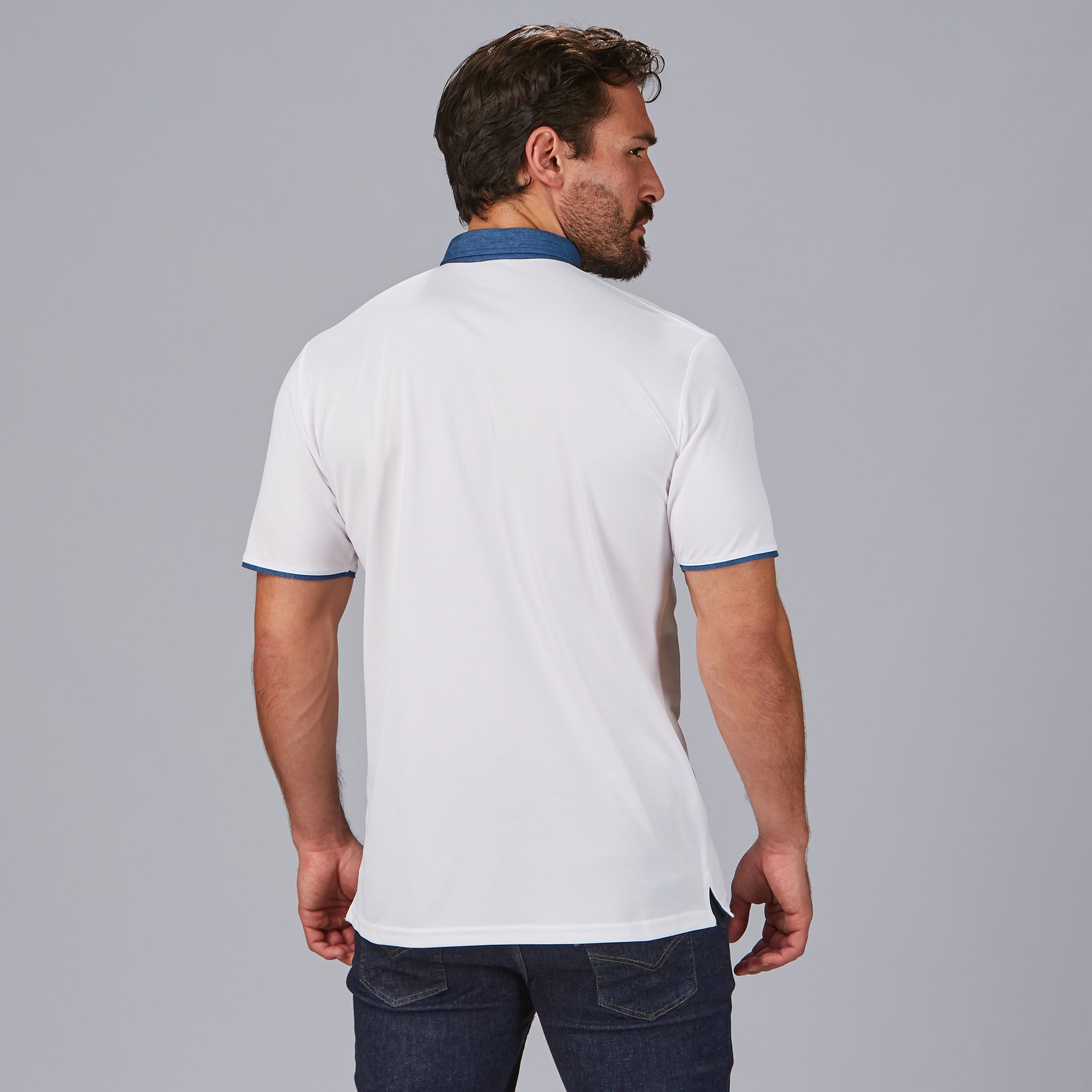 Gary's Polo Shirts polo homme noir M Coolmax