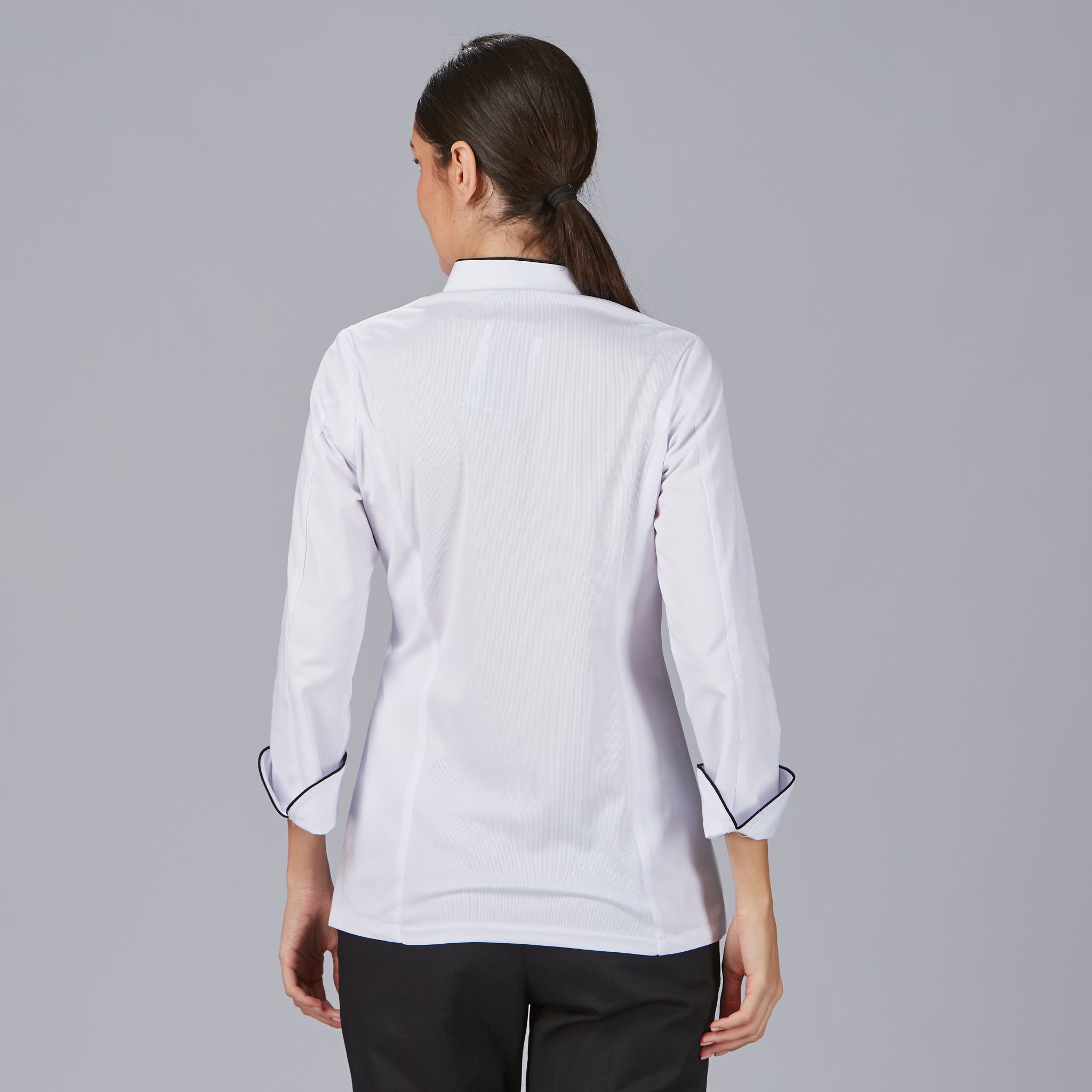 Gary's Dana Veste cuisine femme noire sergé