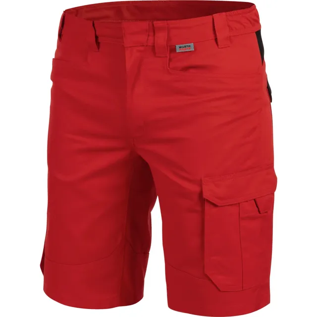 Würth MODYF Cetus short travail rouge lavage industriel