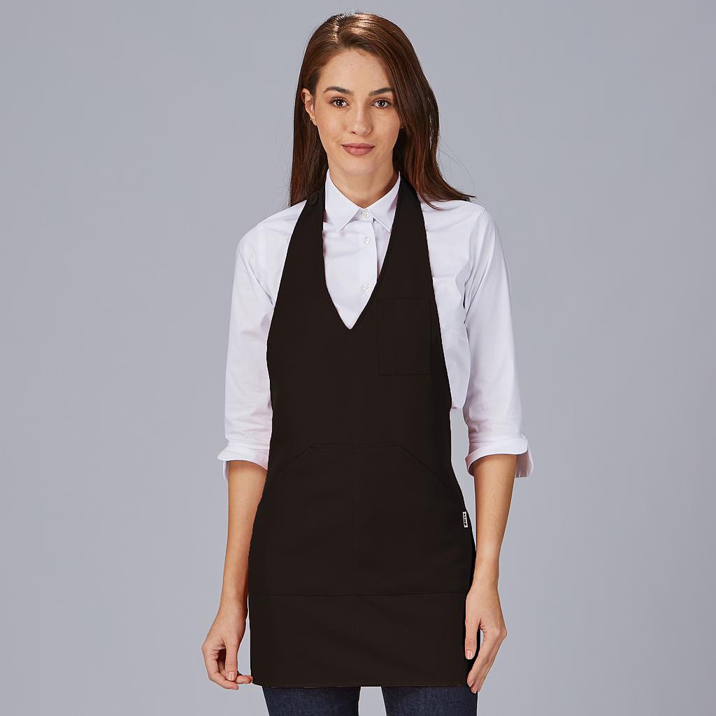 GARY'S Bistro tablier serveur noir 80x65 polyester