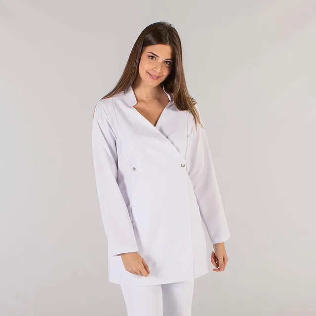 Gary's Tania blouse médicale femme blanche microfibre