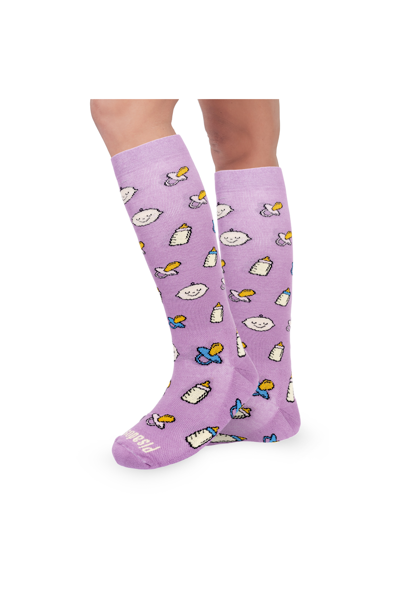 Enfermania Ropa chaussettes de compression pédiatrie imprimé 36-46