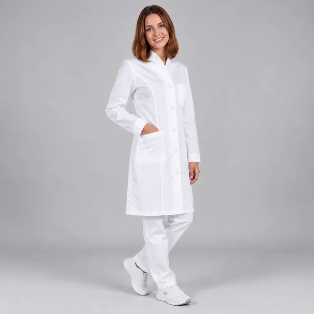 Gary's Laura Blouse blanche femme boutons manches longues