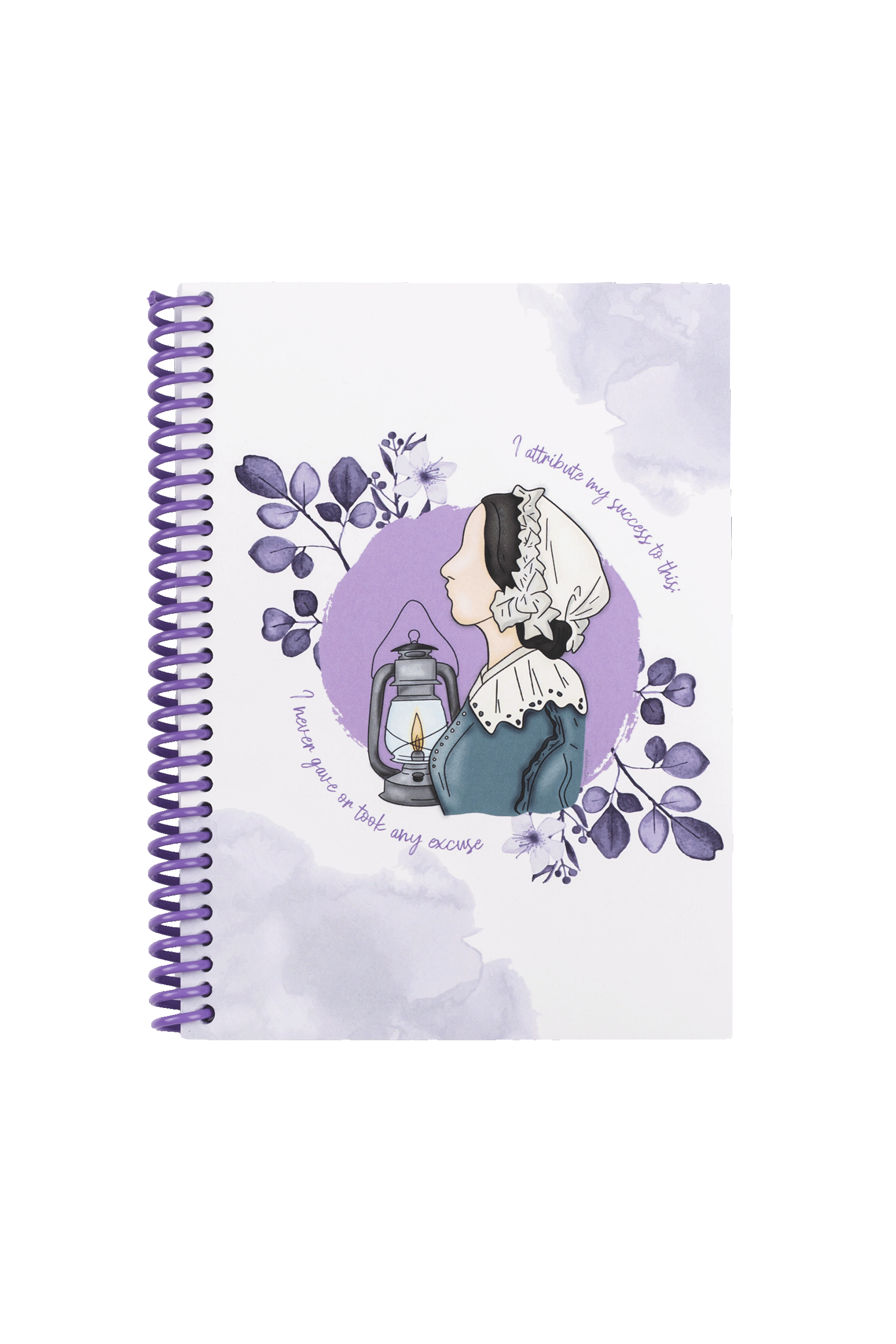 Enfermania Nightingale carnet A6 infirmière 50 pages