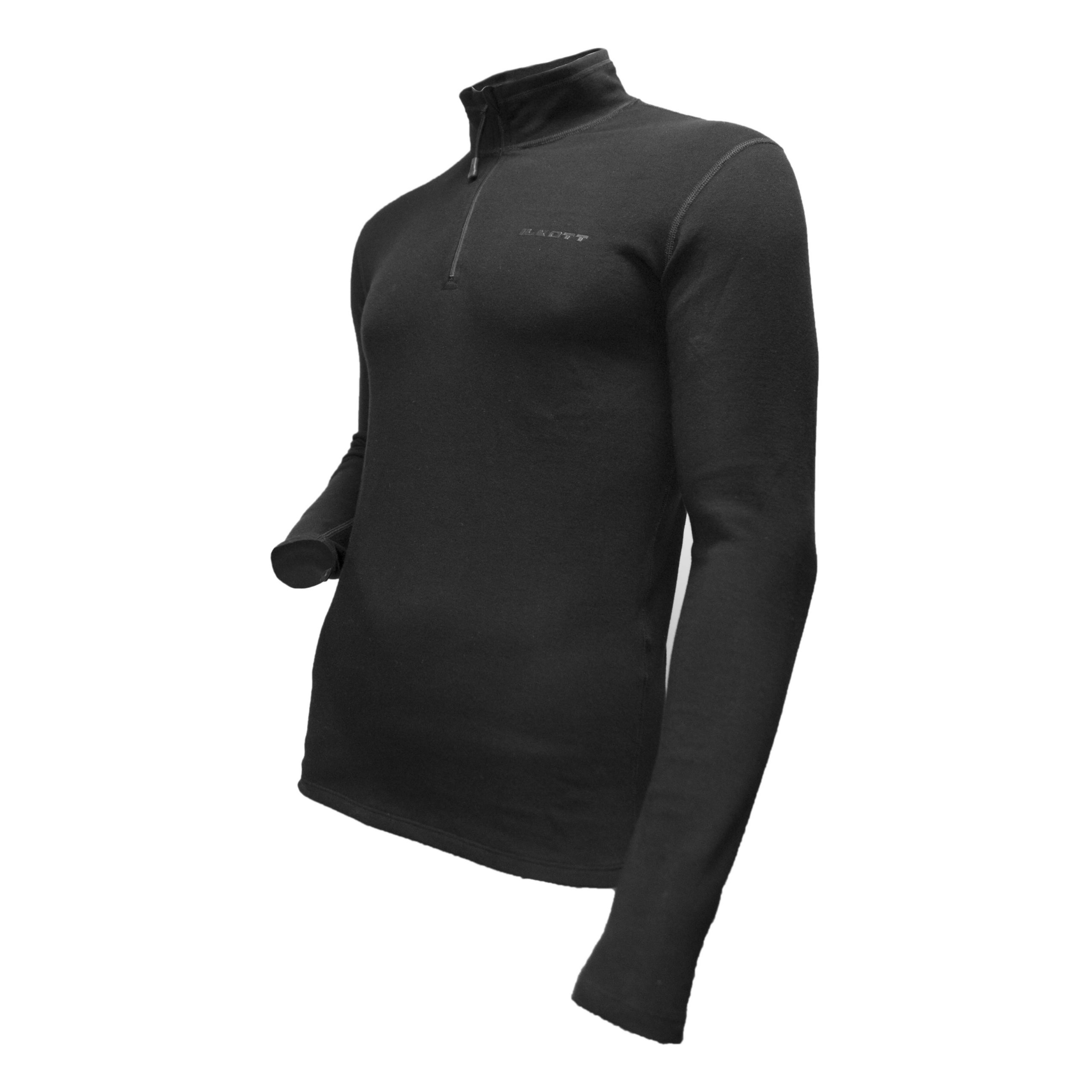 ILKOTT Premières couches sous-pull col zippé thermorégulateur