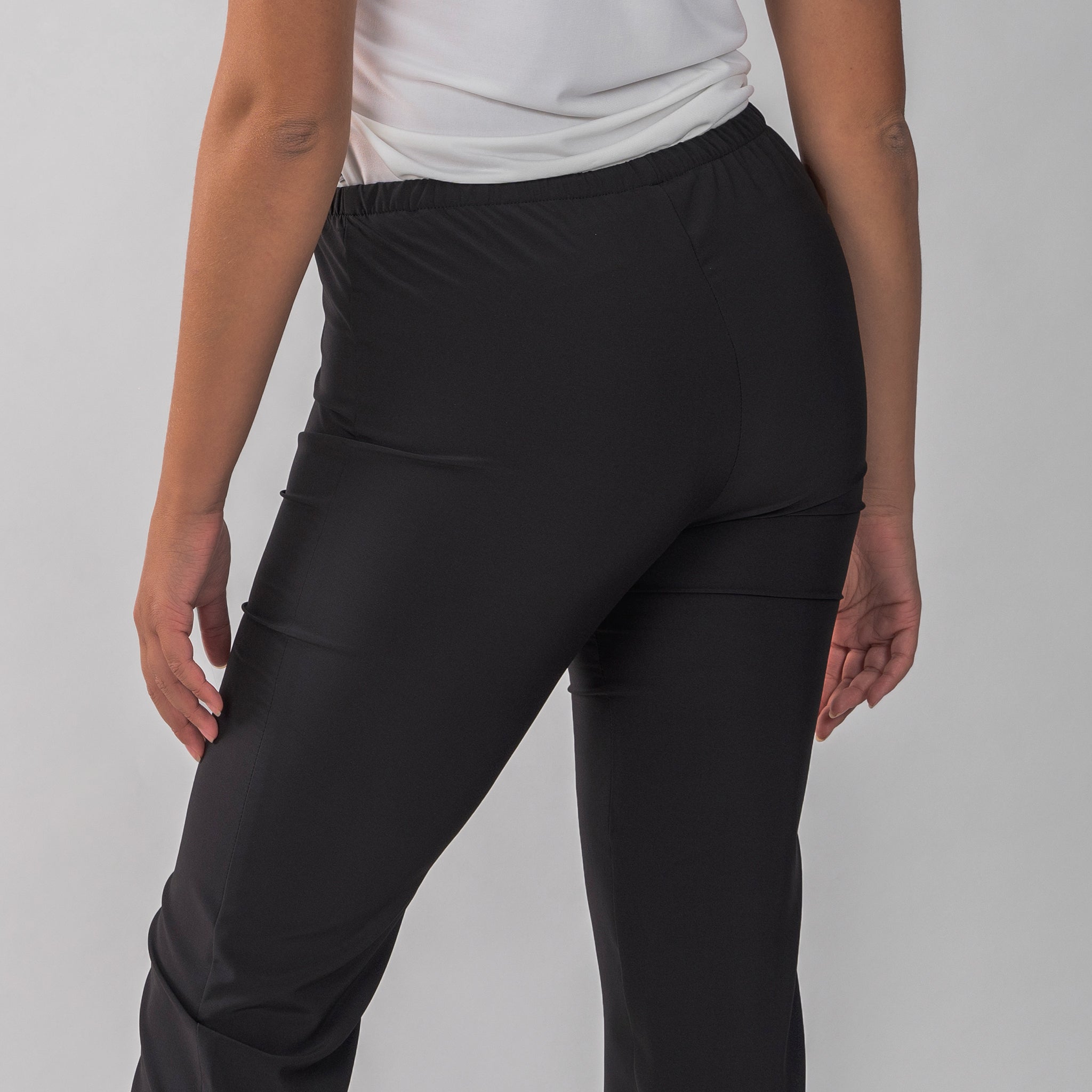 Gary's Pants Alhambra pantalon femme noir stretch taille élastique