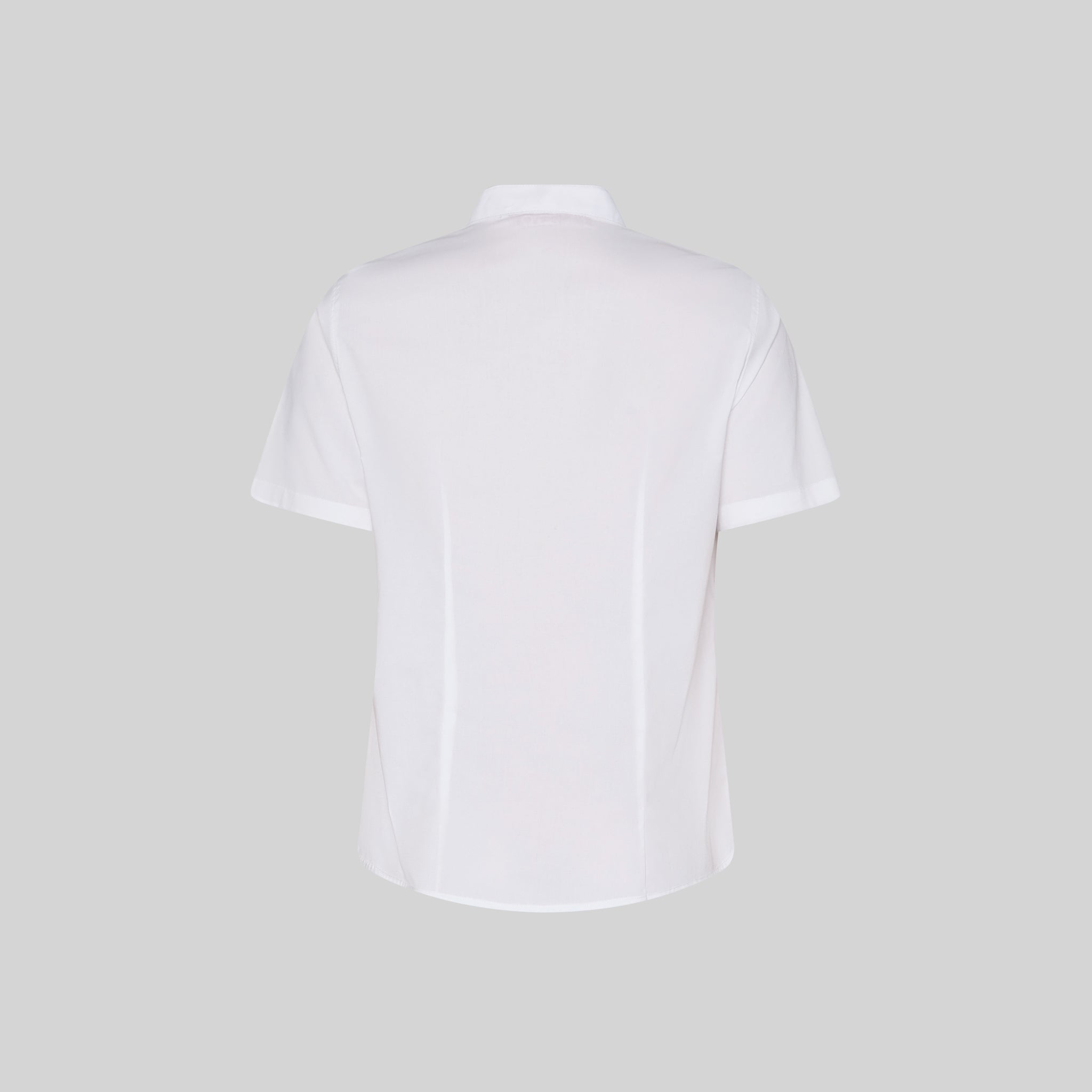 GARY'S chemise femme col mao noire manches courtes