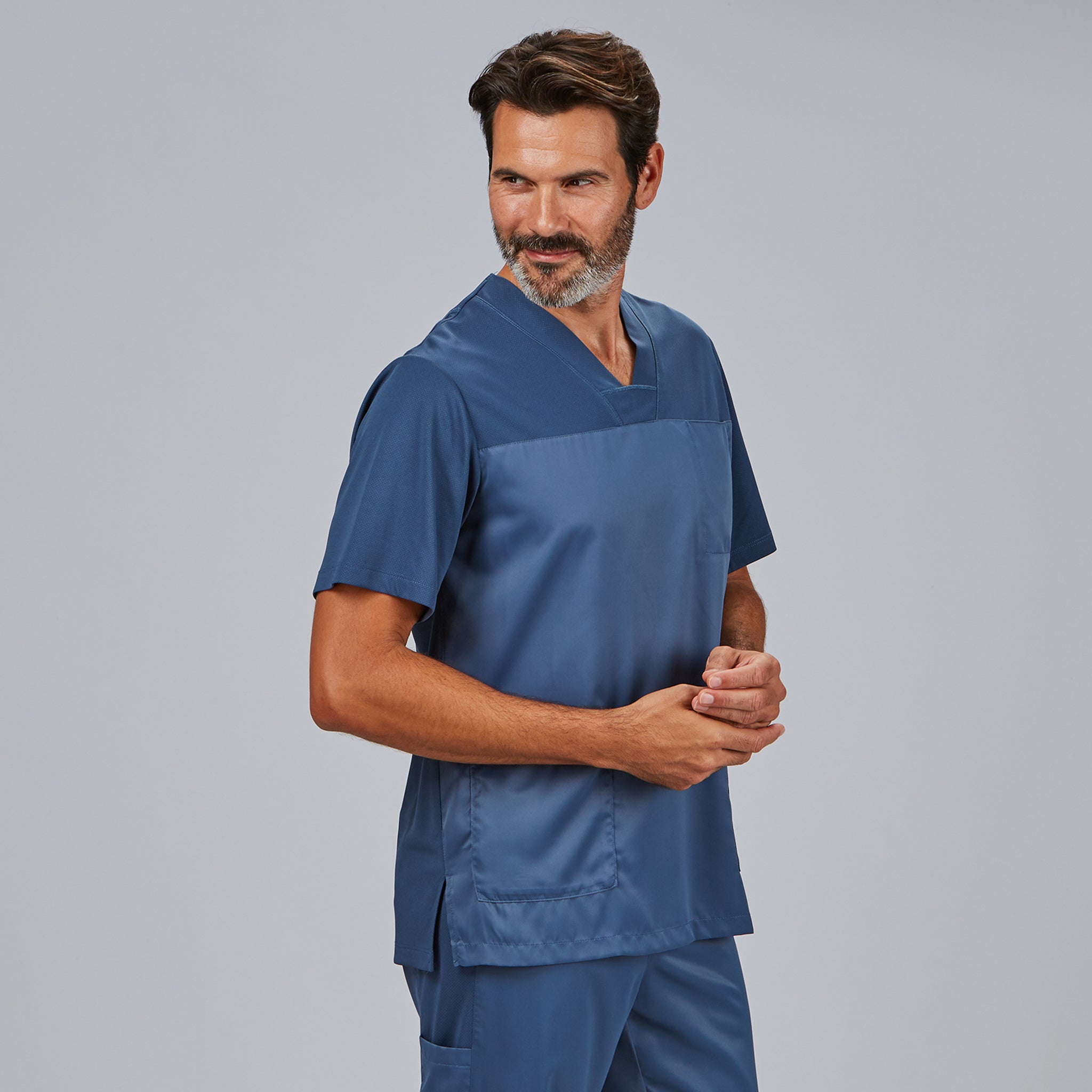 Gary's Izan Blouse Médicale Homme Bleu Pétrole