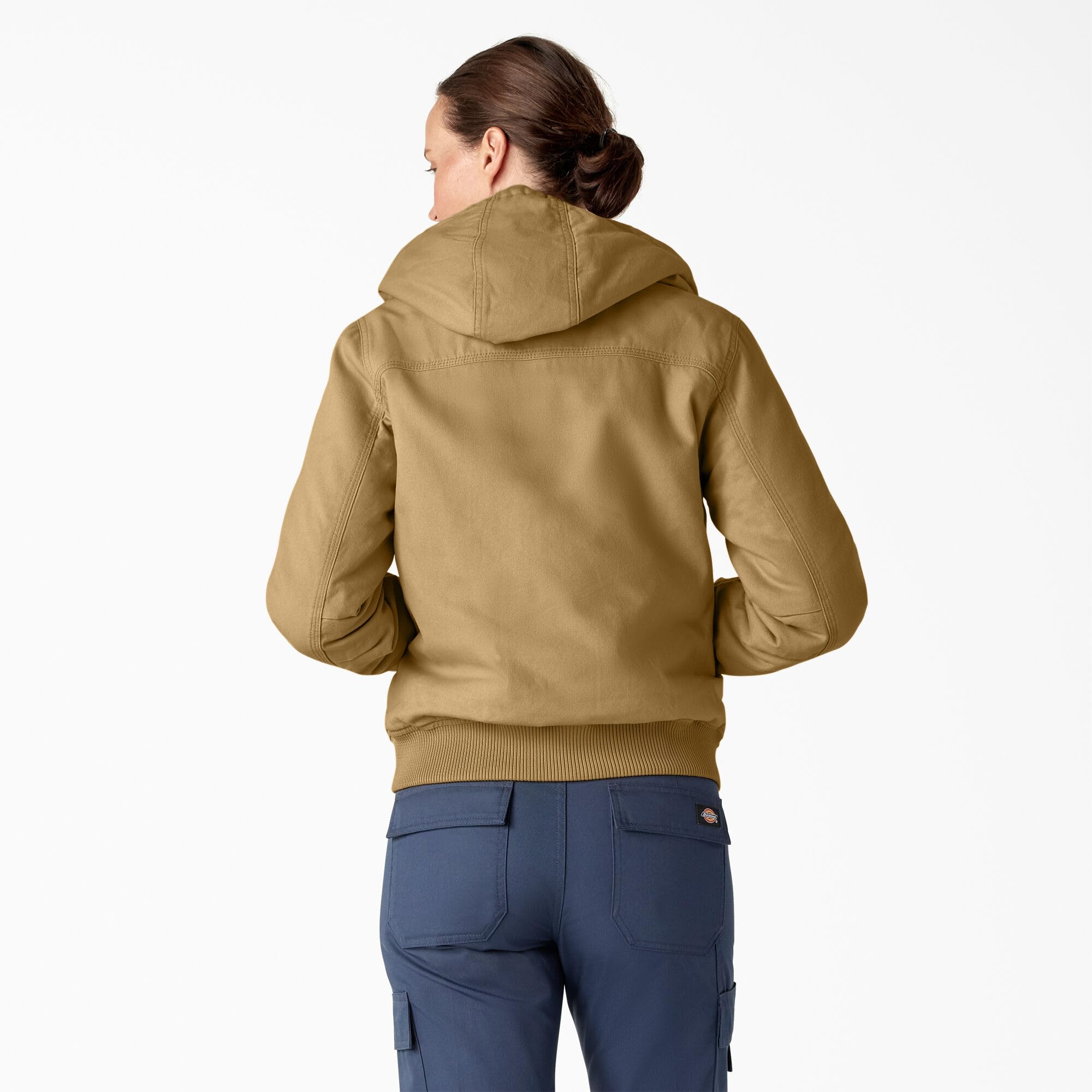 Dickies Duck Canvas veste hiver femme noire polaire