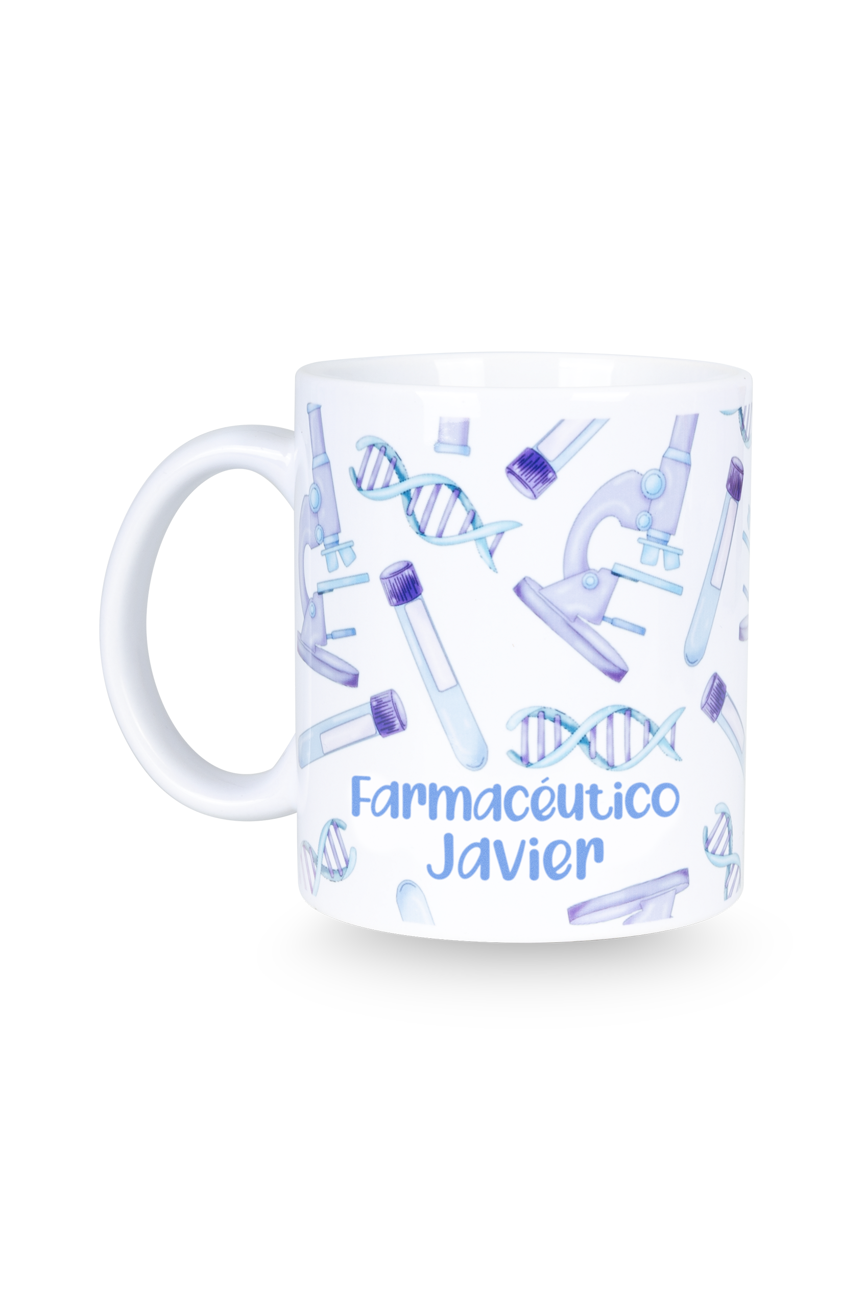 Enfermania Laboratoire mug céramique blanc 350 ml pharmacie