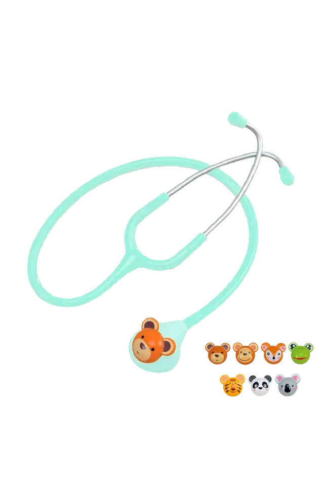 Enfermania Spirit stethoscope pediatrique jaune animaux