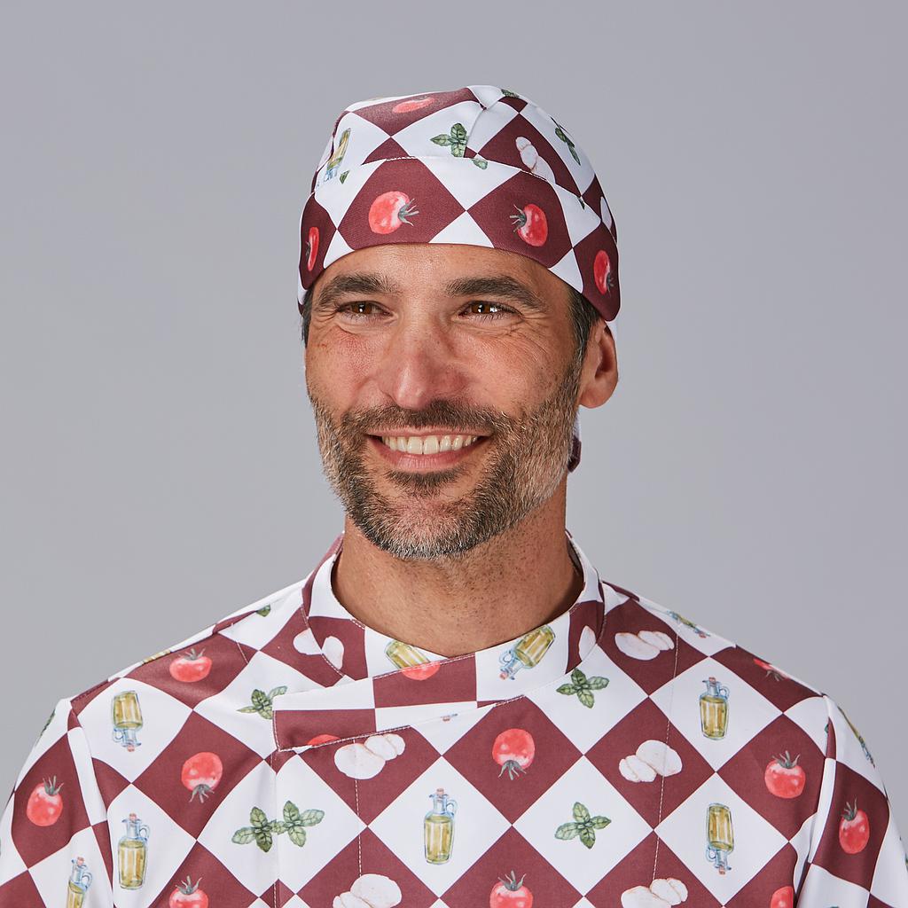 Gary's calot pirate coton imprimé alcachofa taille unique