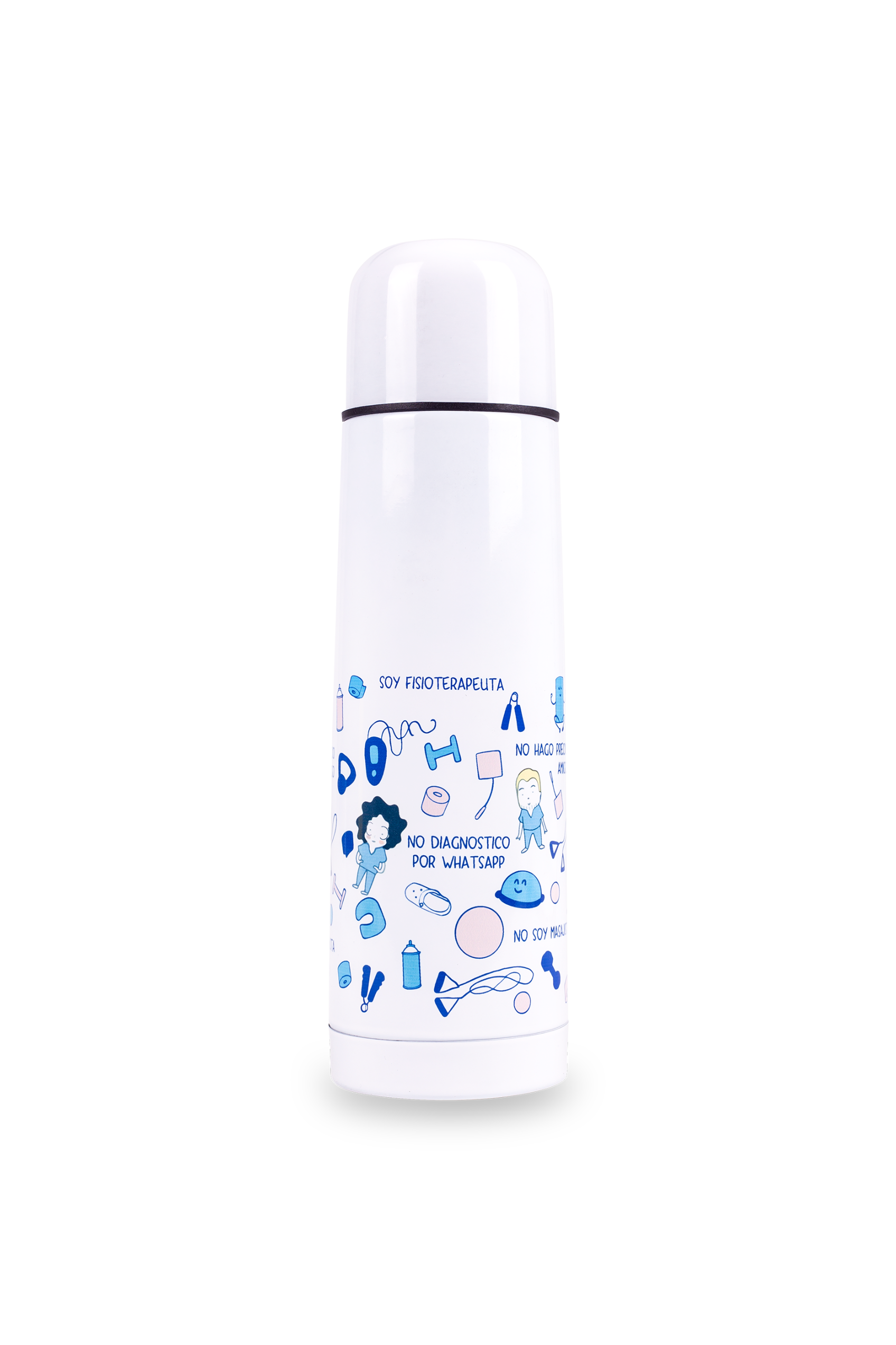 Enfermania Regalos bouteille thermos 500 ml inox imprimé