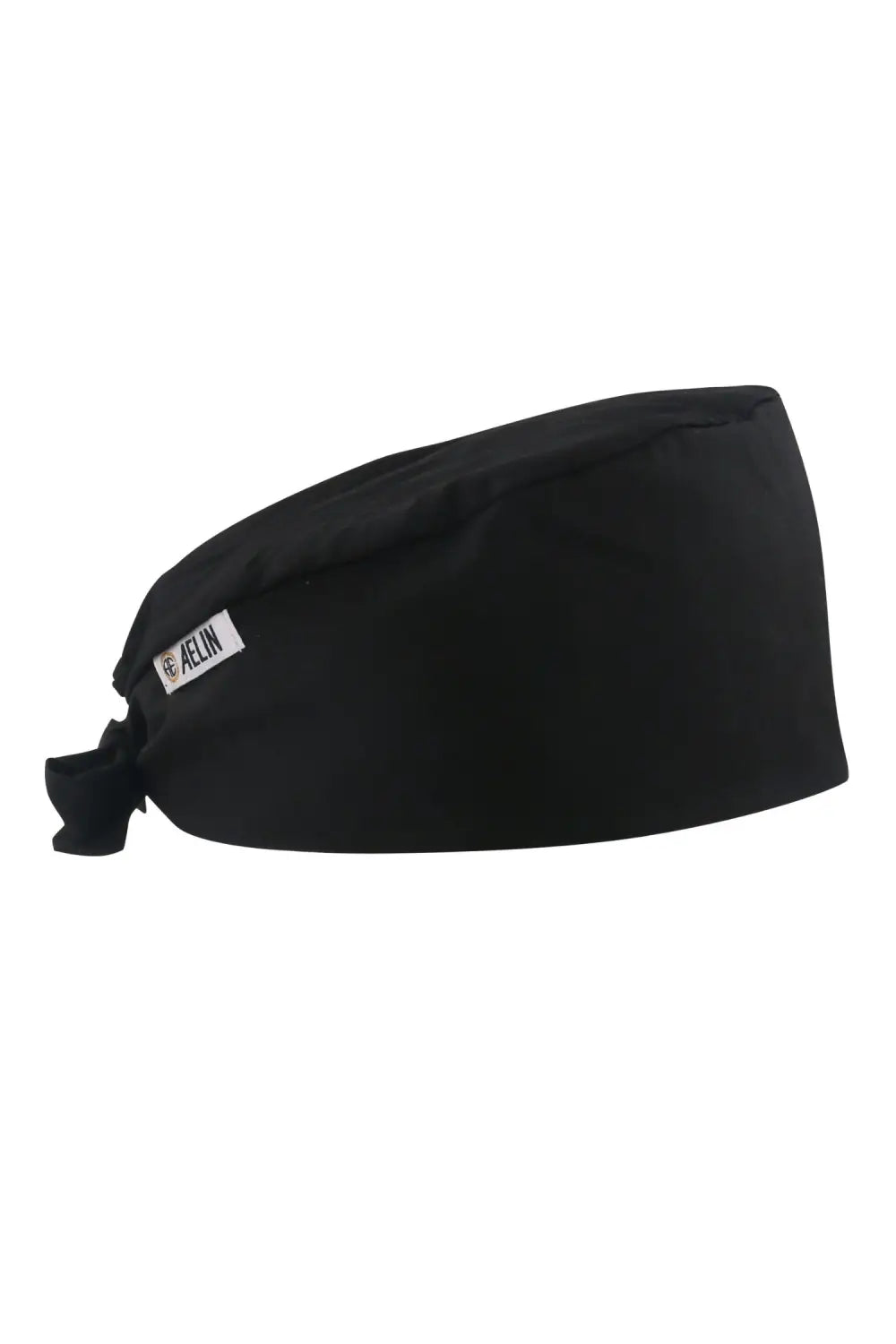 Aelin Paris calot médical noir cheveux courts coton
