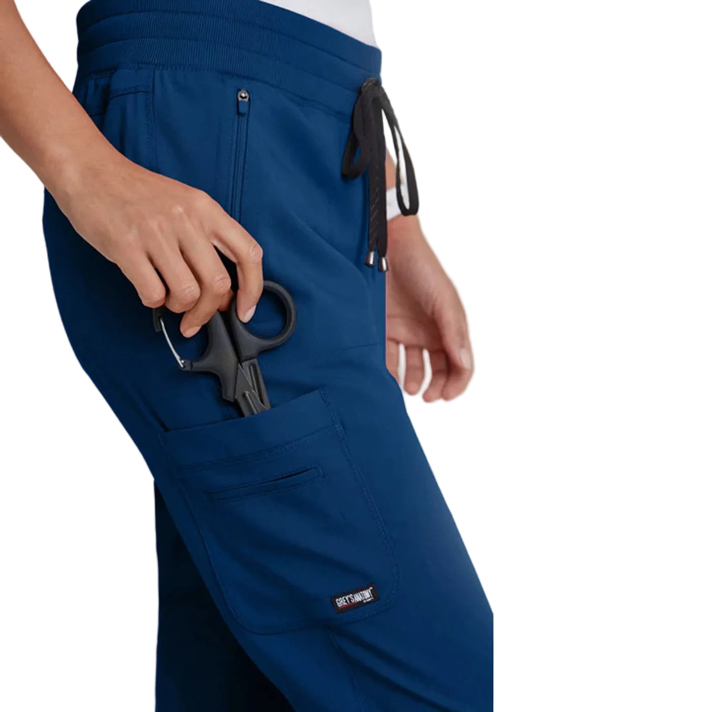 Enfermania Ropa Grey's Anatomy pantalon femme bleu marine M