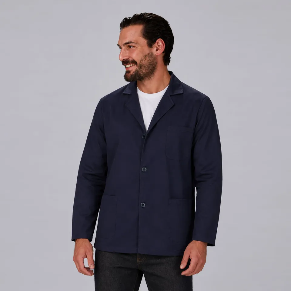 Gary's Sahariana blouse homme blanche manches longues M