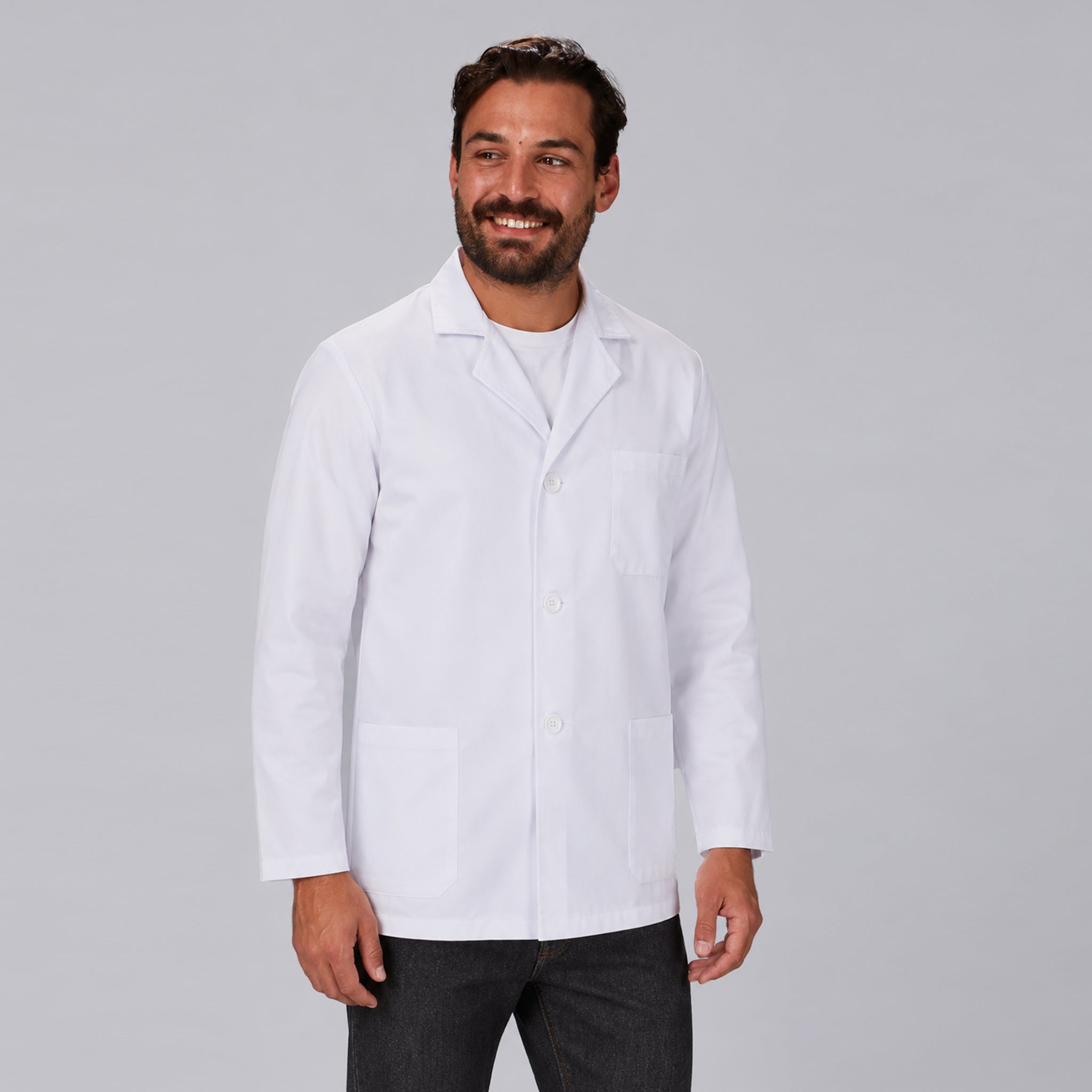 Gary's Sahariana blouse homme blanche manches longues M