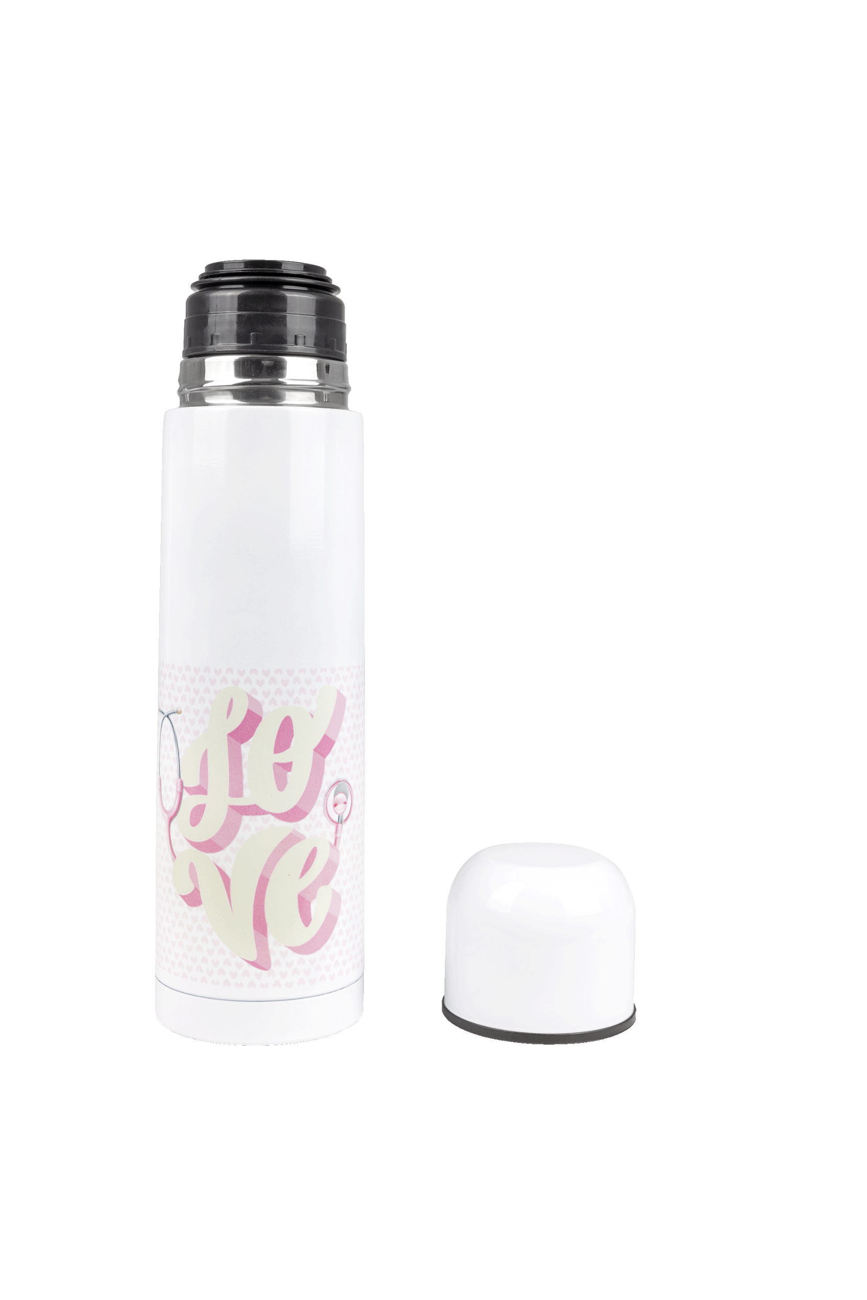 Enfermania Regalos thermos Love inox 500 ml imprimé