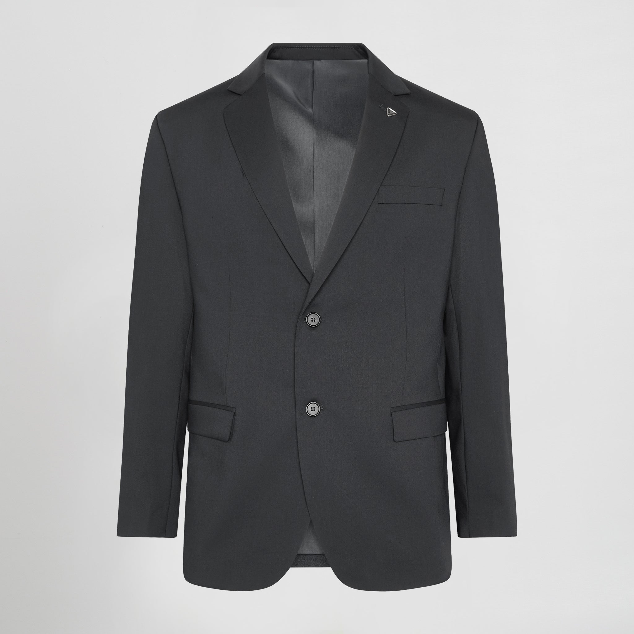 GARY'S Jackets blazer homme noir 2 boutons regular fit laine