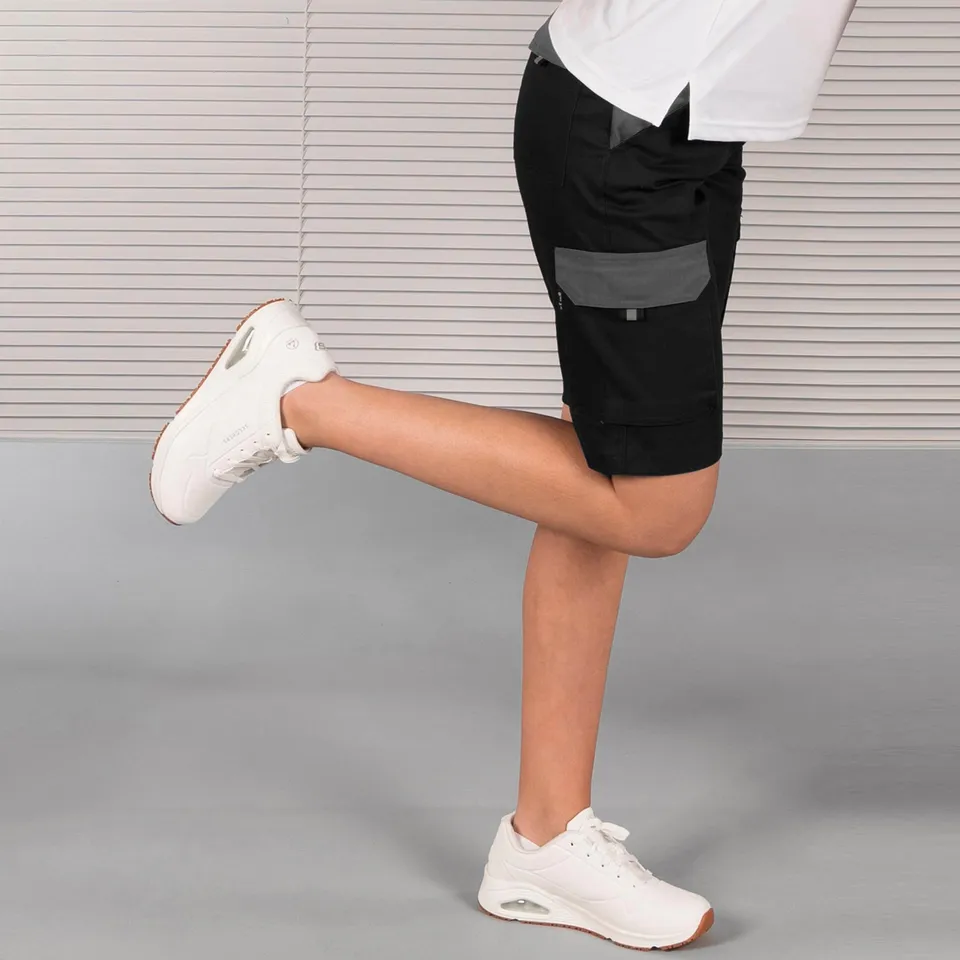 GARY'S Maple Bermuda Travail Noir/Marine T34 Stretch