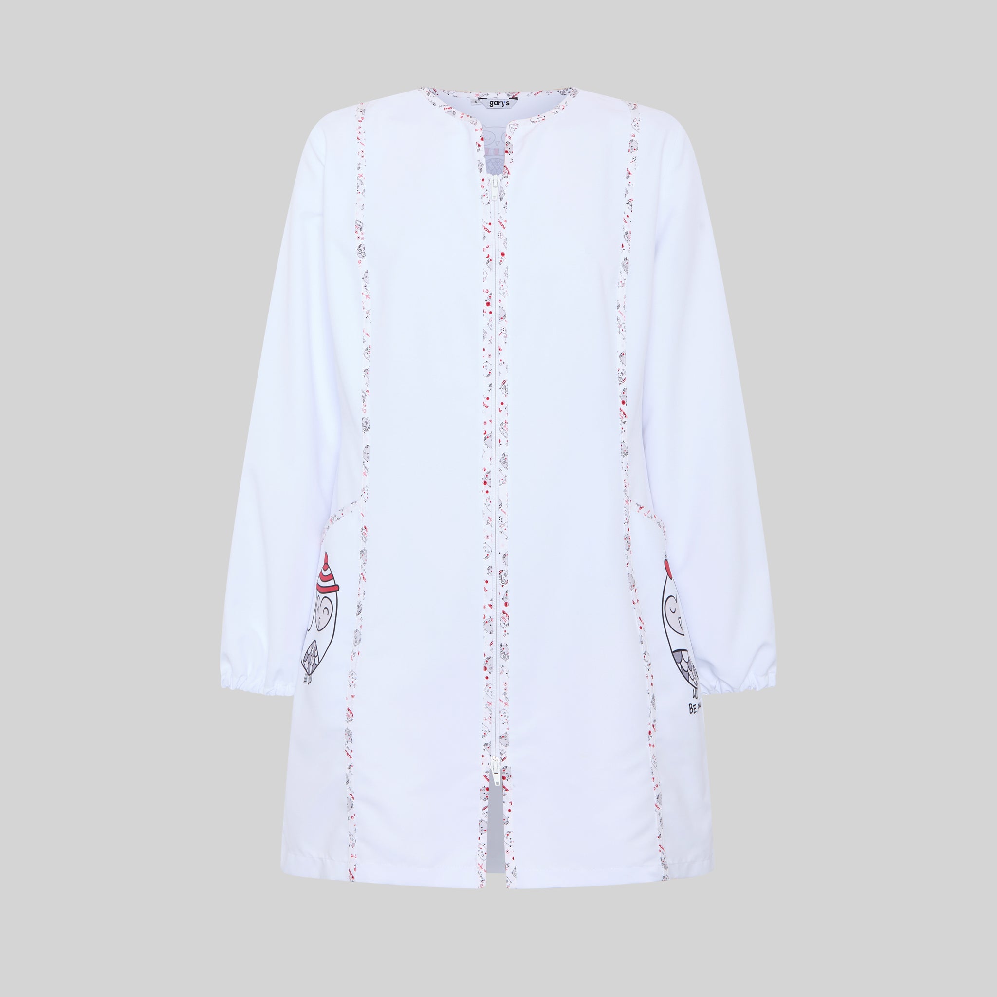 GARY'S Be My Friend robe femme blanche recyclée