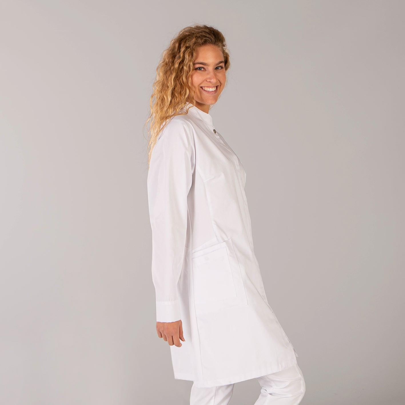 GARY'S Edurne blouse femme blanche manches longues