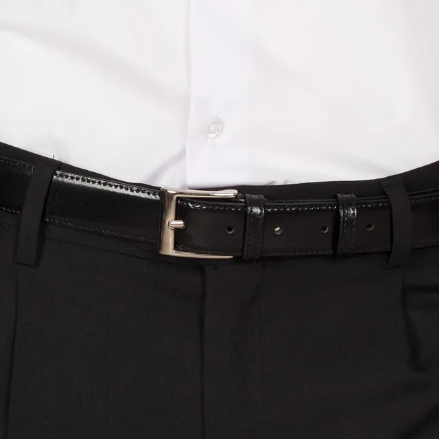 Gary's Add-Ons ceinture cuir synthétique noir 90 cm uniforme