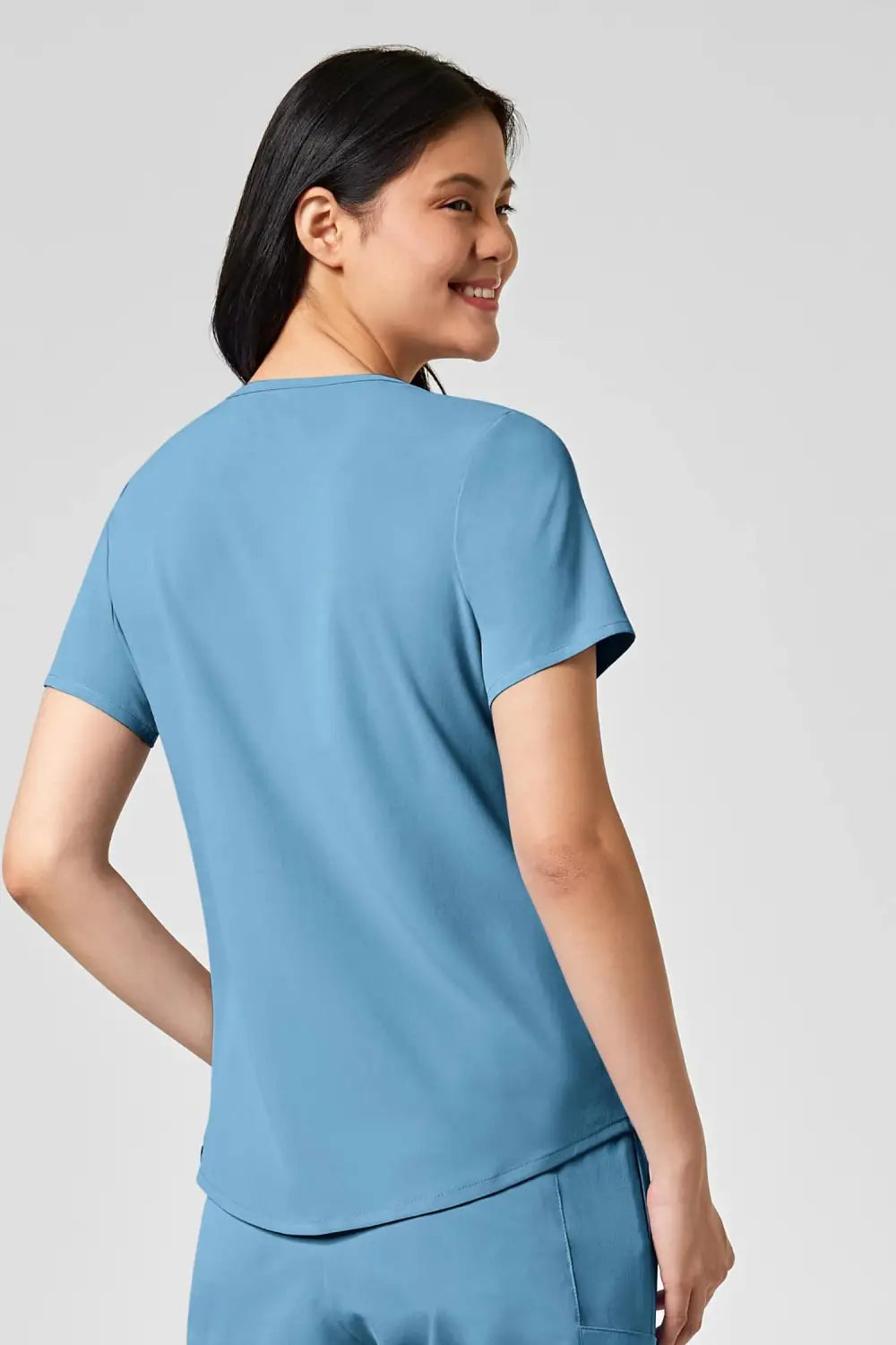 Aelin EMMA Renew tunique médicale femme bleu 4 poches