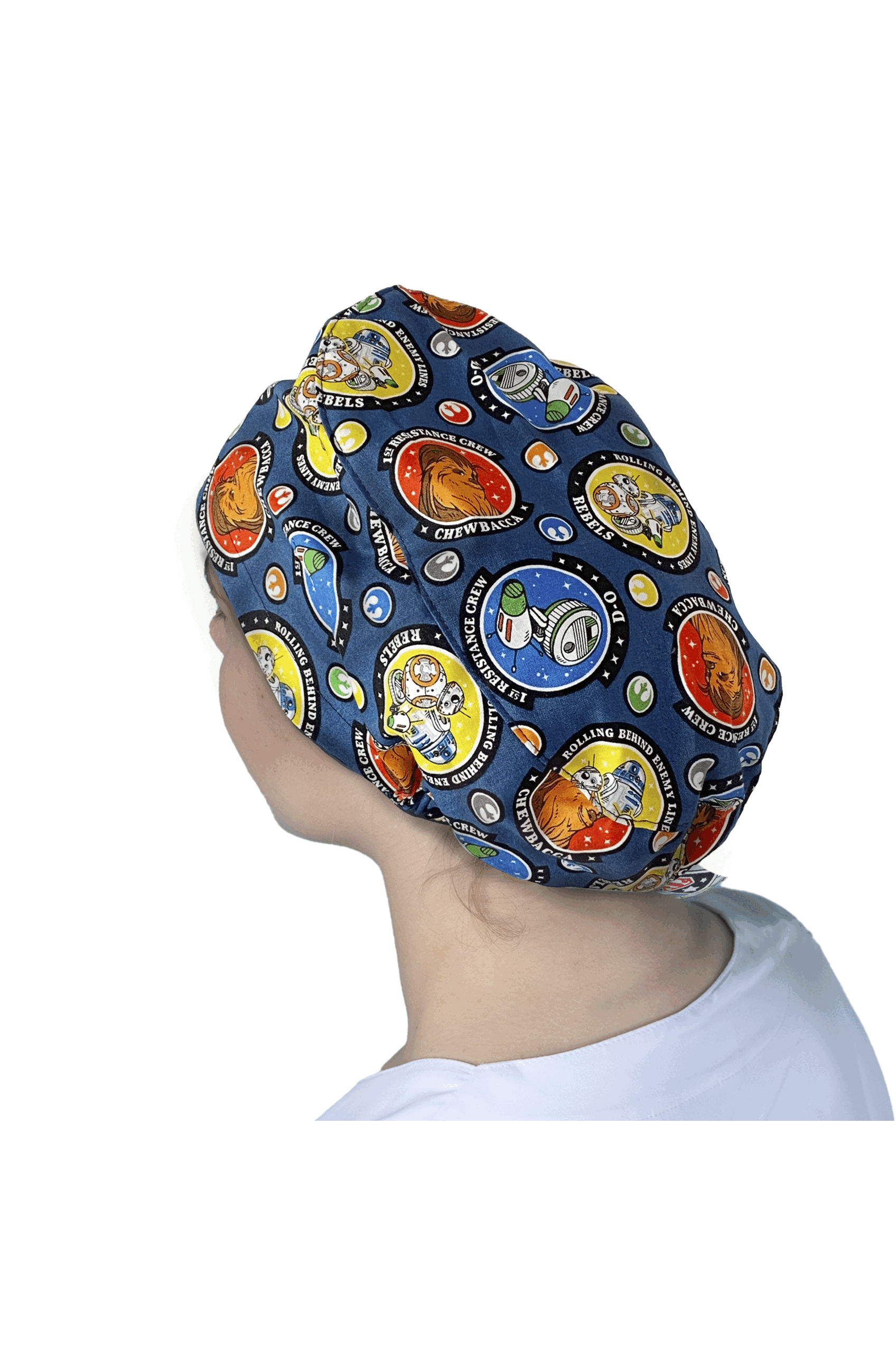 Enfermania calot chirurgical cheveux longs coton Constantes