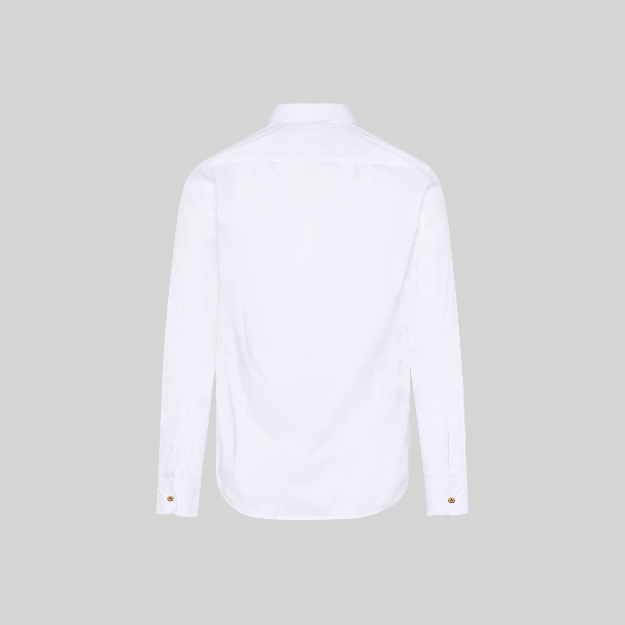 GARY'S Eliseo Slim Fit chemise homme blanc recyclé