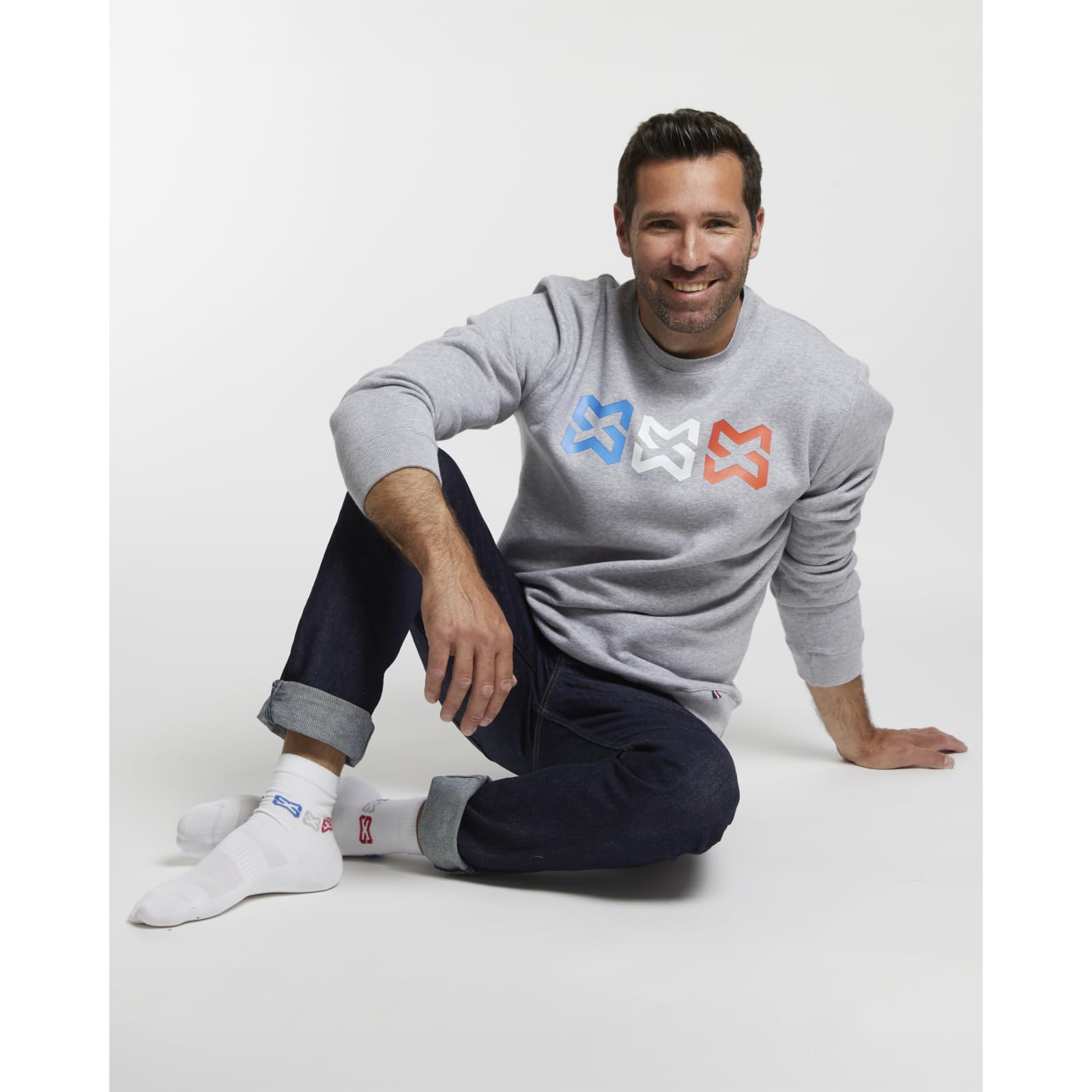 Würth MODYF Made in France sweat gris M molleton coton bio