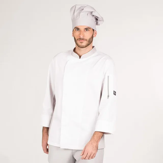 Gary's Cratos veste chef homme blanche coton XS