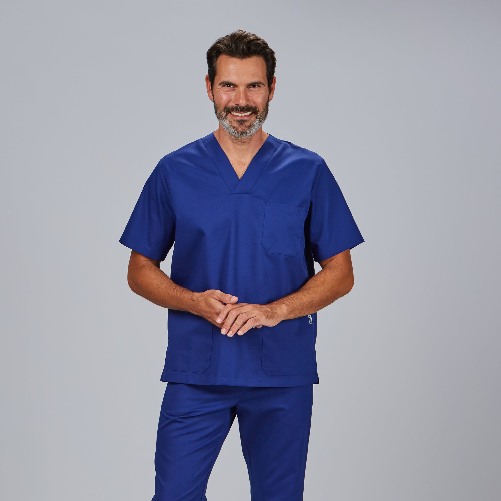 GARY'S Blouses blouse médicale col V azulina manches courtes