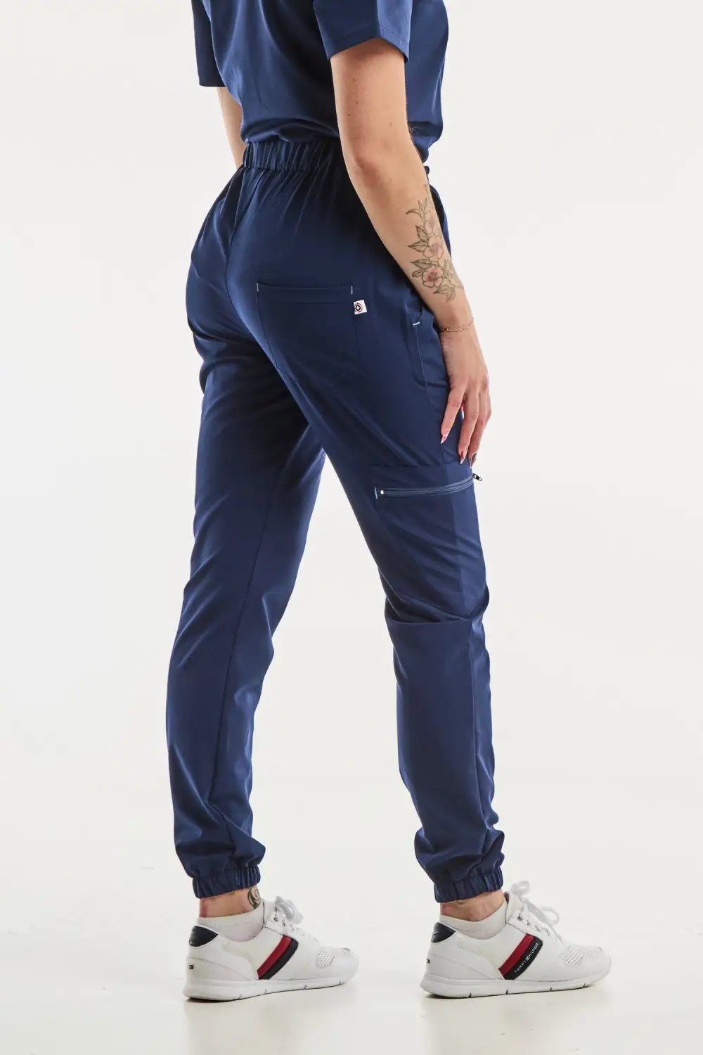 Aelin Slimfit NEW Pantalon Médical Bleu Marine 3 Poches