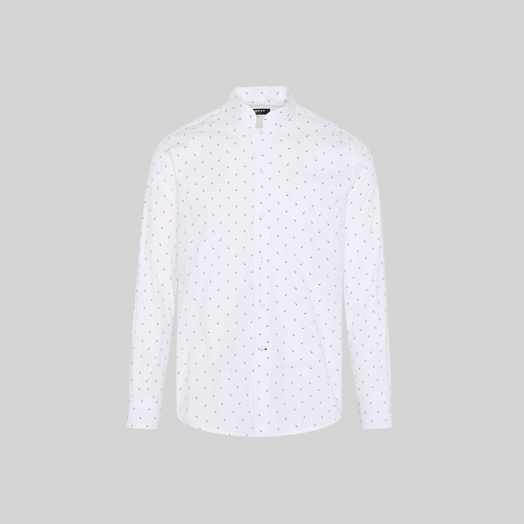 GARY'S Shirts GIUSEPPE SLIM FIT chemise homme cubes coton
