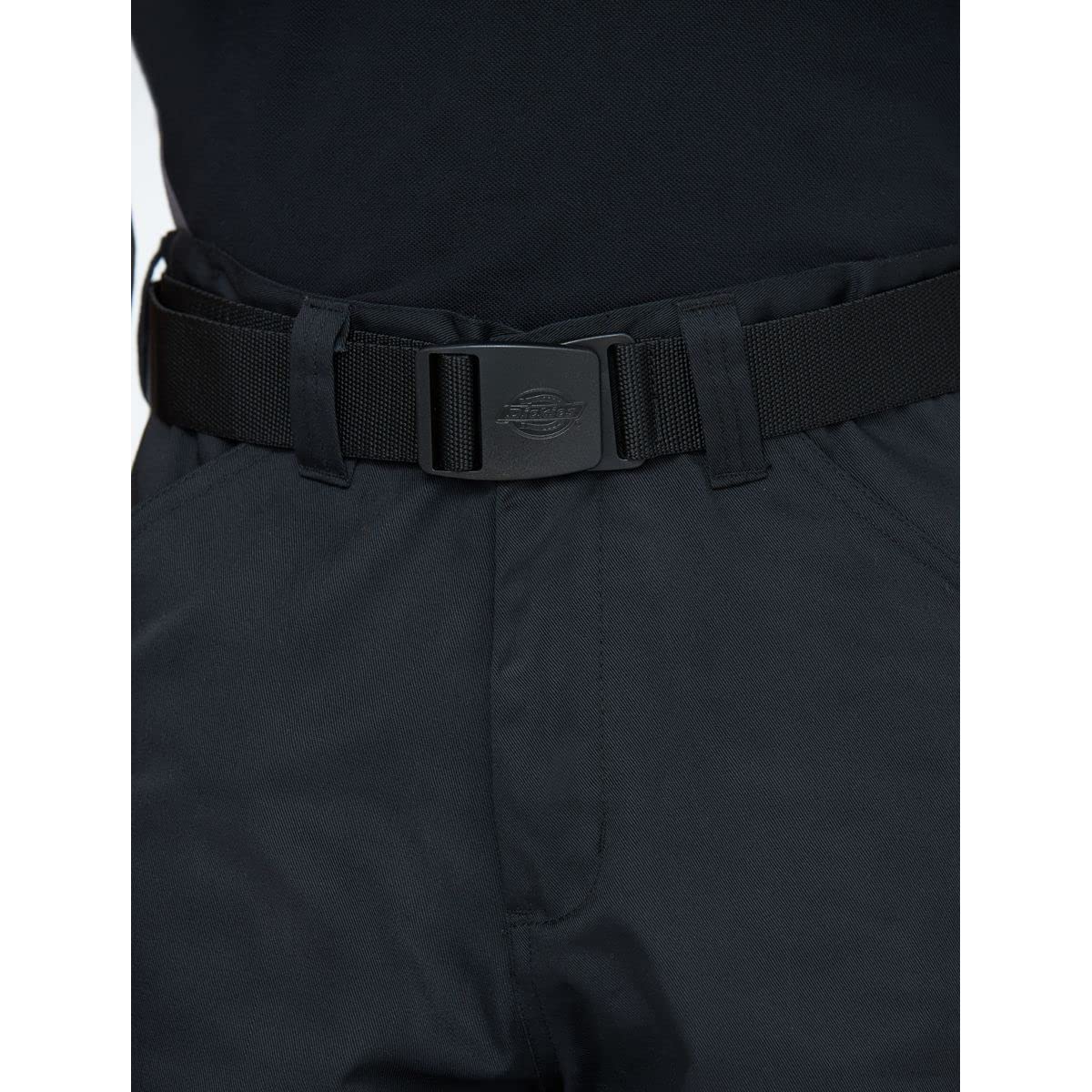 Dickies Ceintures Ceinture toile logo OS noire stretch